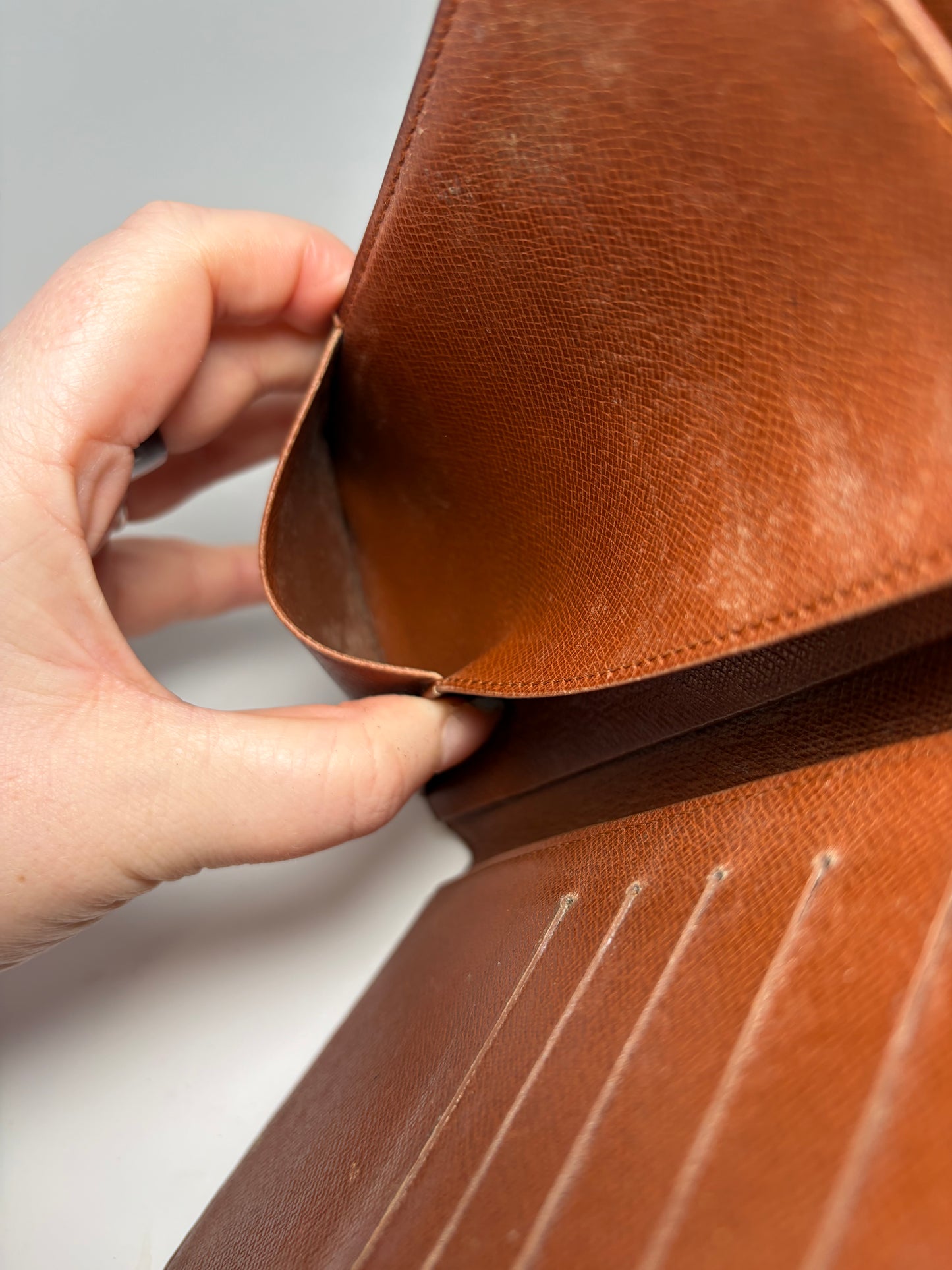 Louis Vuitton Monogram Porte Valeurs Organizer Wallet/Passport Holder