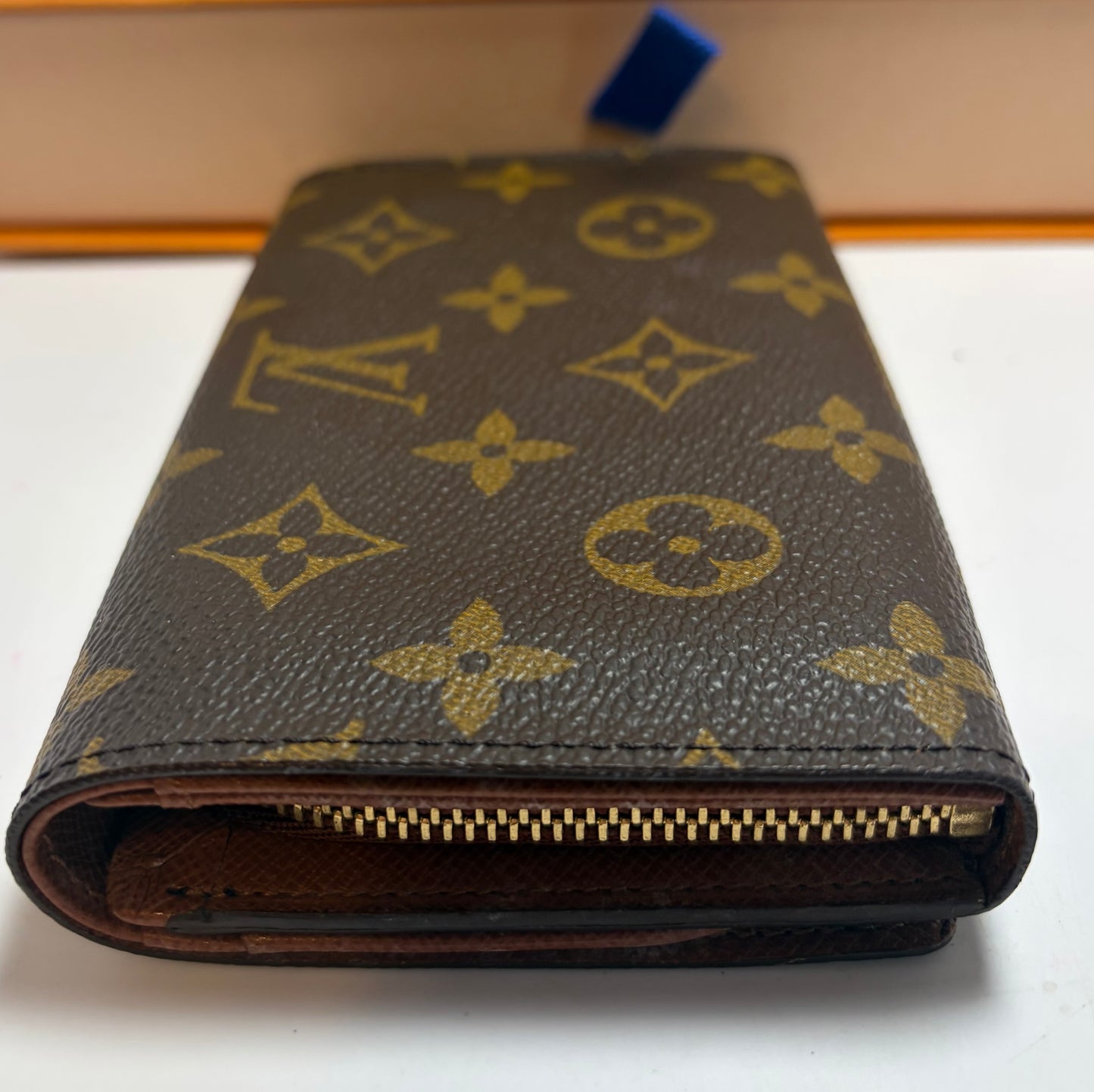Louis Vuitton Porte Monnaie Tressor Monogram Wallet