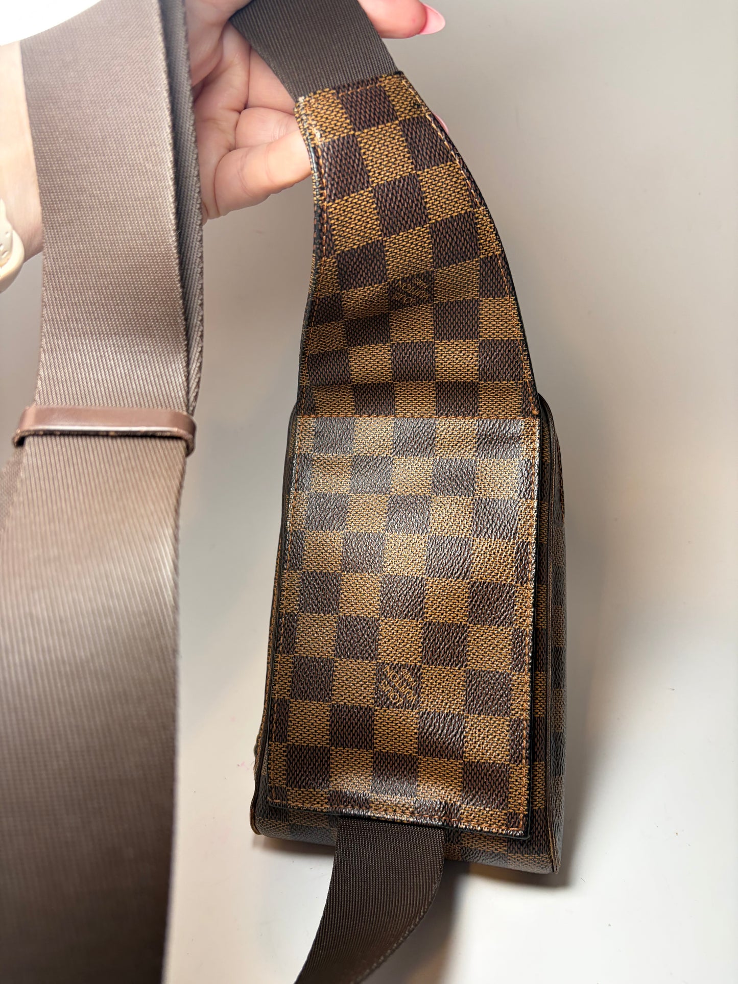 Louis Vuitton Geronimo Belt Bag/Bum Bag Damier Ebene