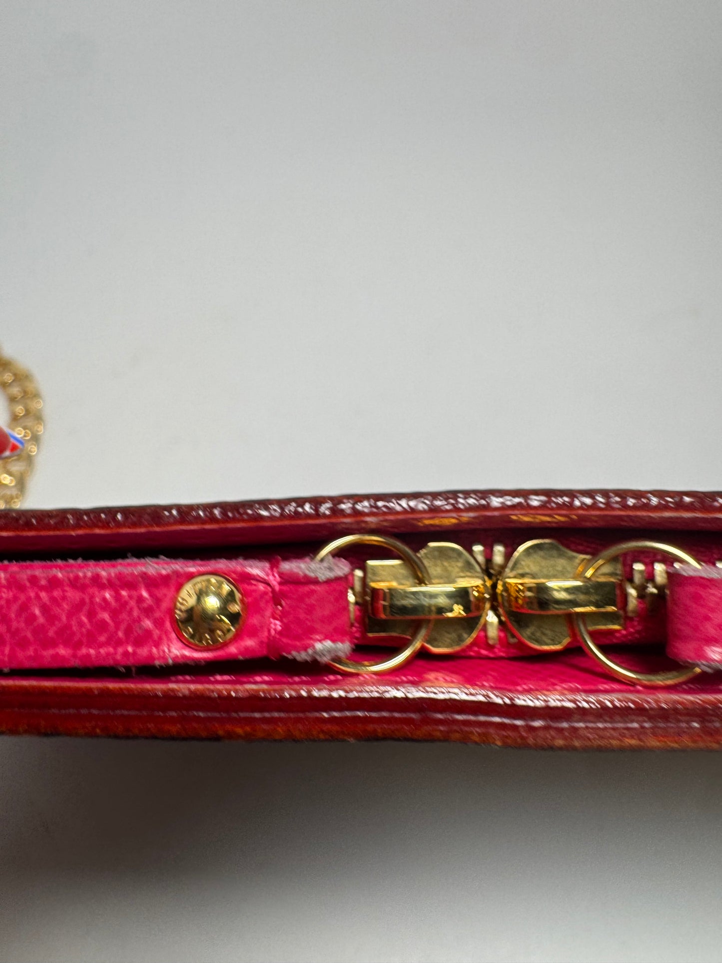 Louis Vuitton Insolite Wallet/Wristlet Multicolor Monogram w/Hot Pink Interior