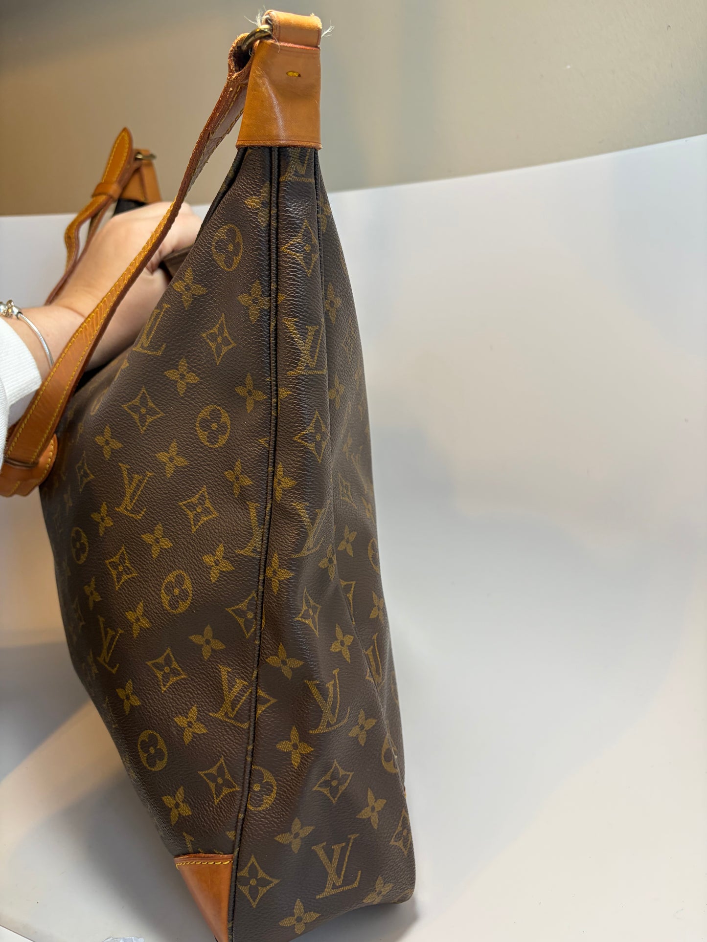 Louis Vuitton Promenade Monogram Shoulder Bag, Made in France April 1990