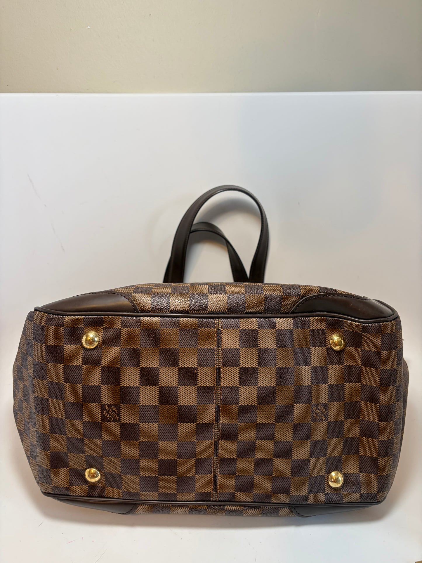Louis Vuitton Damier Ebene Verona GM Shoulder Bag