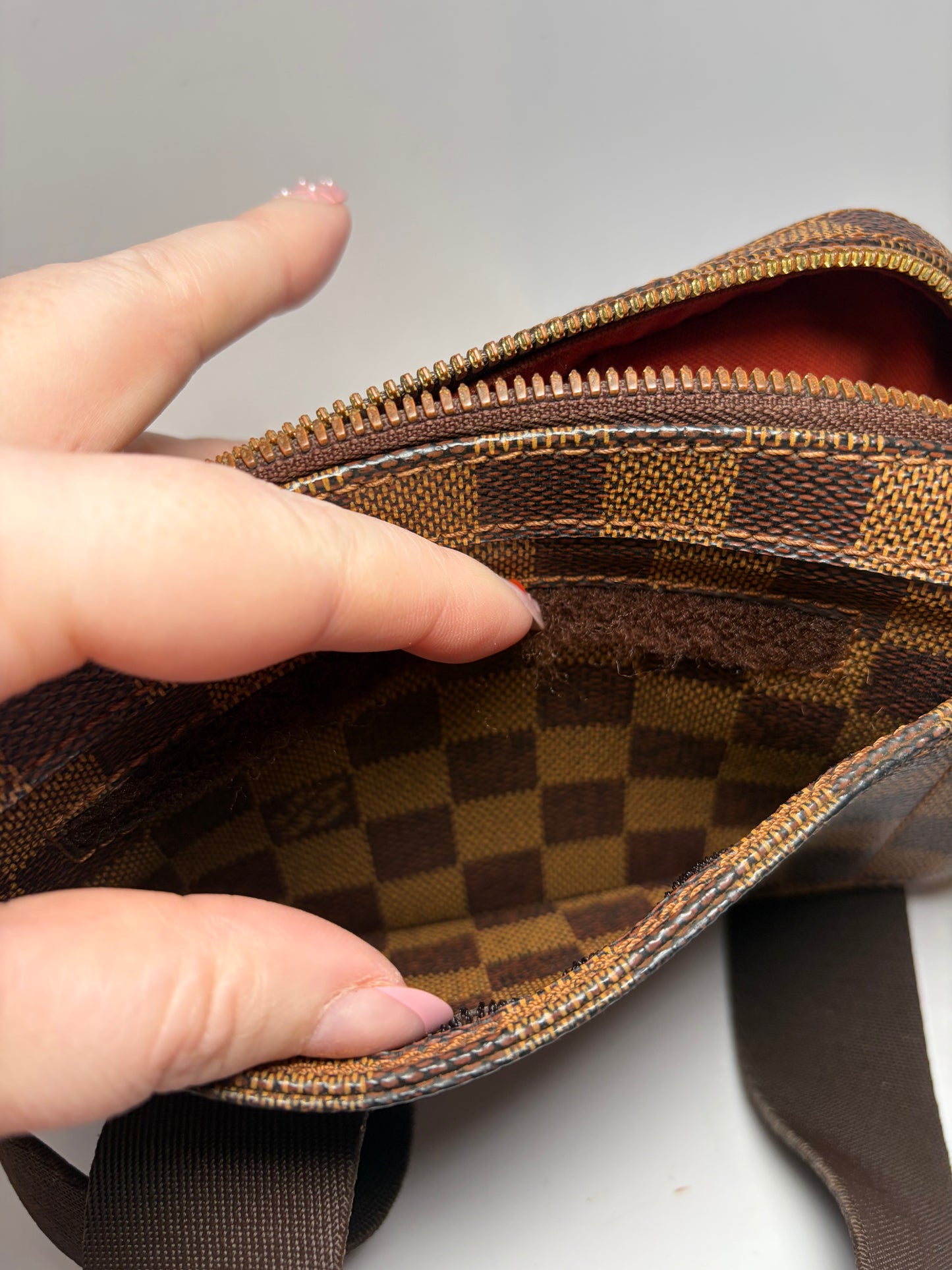 Louis Vuitton Damier Ebene Geronimo Belt Bag/Bum Bag