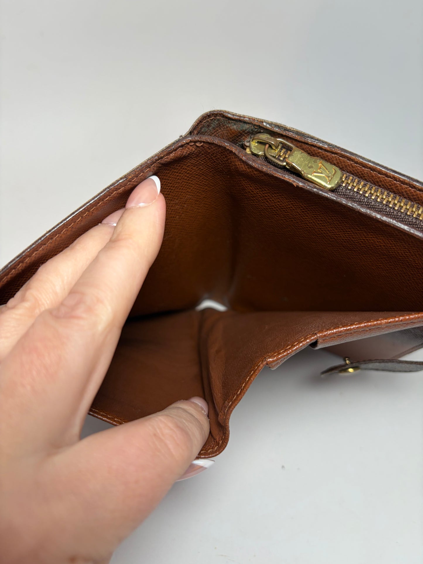 Louis Vuitton Porte Papier Passport Wallet Monogram