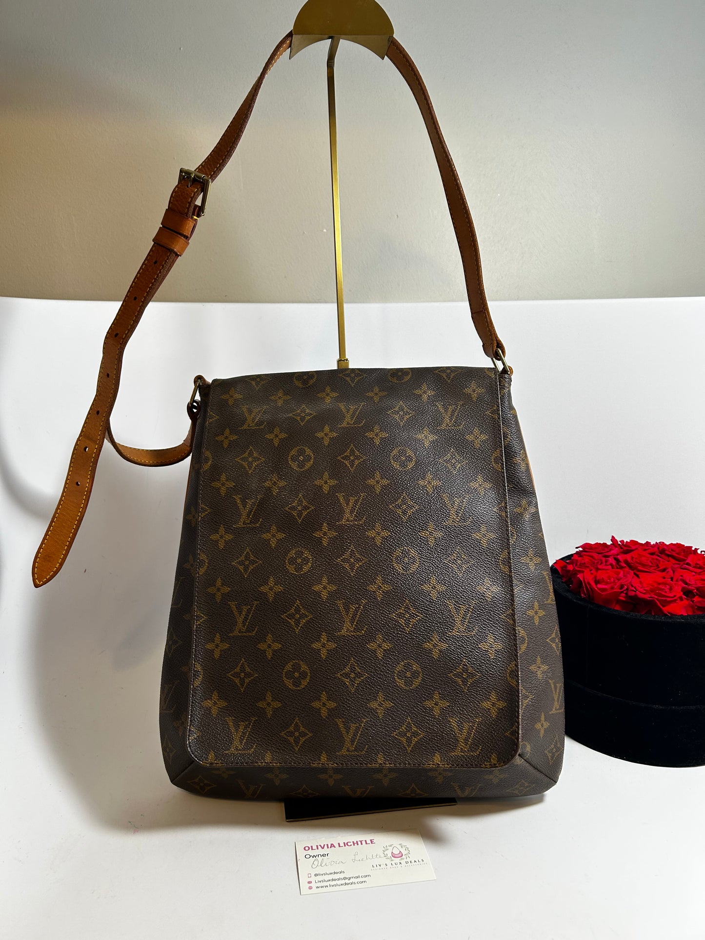 Louis Vuitton Musette Salsa GM Monogram Shoulder Bag/Crossbody
