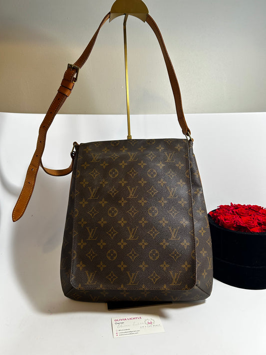 Louis Vuitton Musette Salsa GM Monogram Shoulder Bag/Crossbody