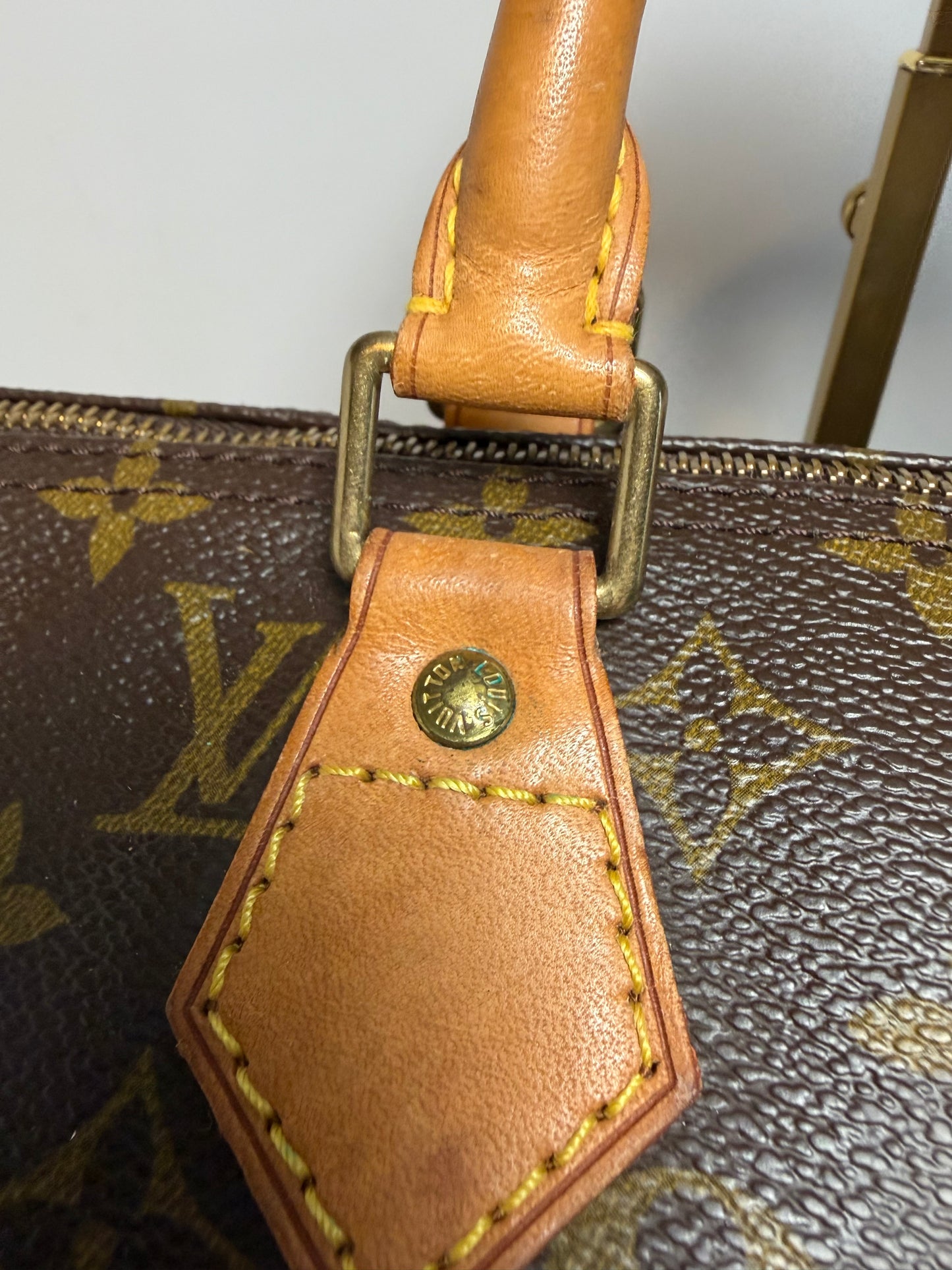 Louis Vuitton Speedy 40 Monogram, Made in France June 1994