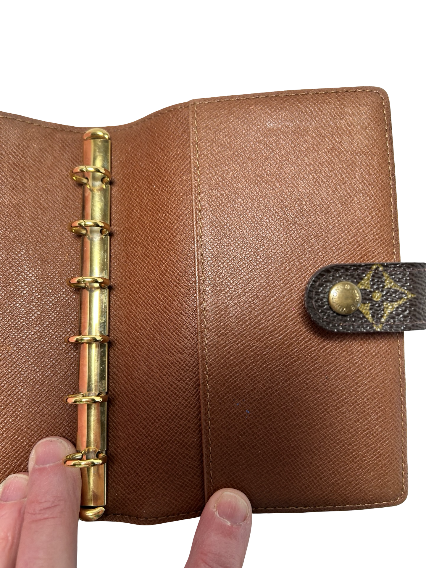 Louis Vuitton Agenda PM Monogram Planner/Passport Holder- Made in Spain Sept. 1999