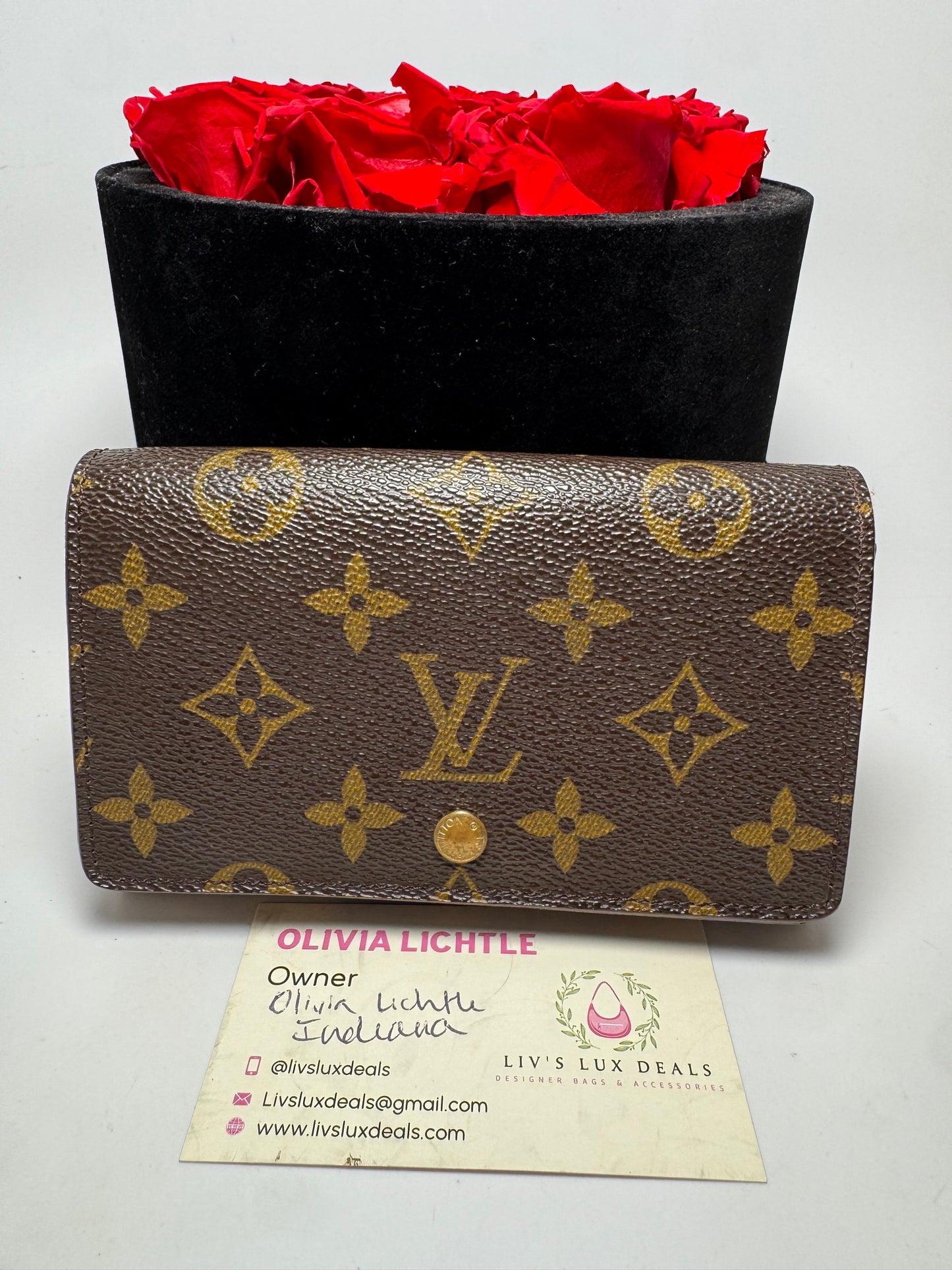 Louis Vuitton Porte Tressor Monogram Wallet