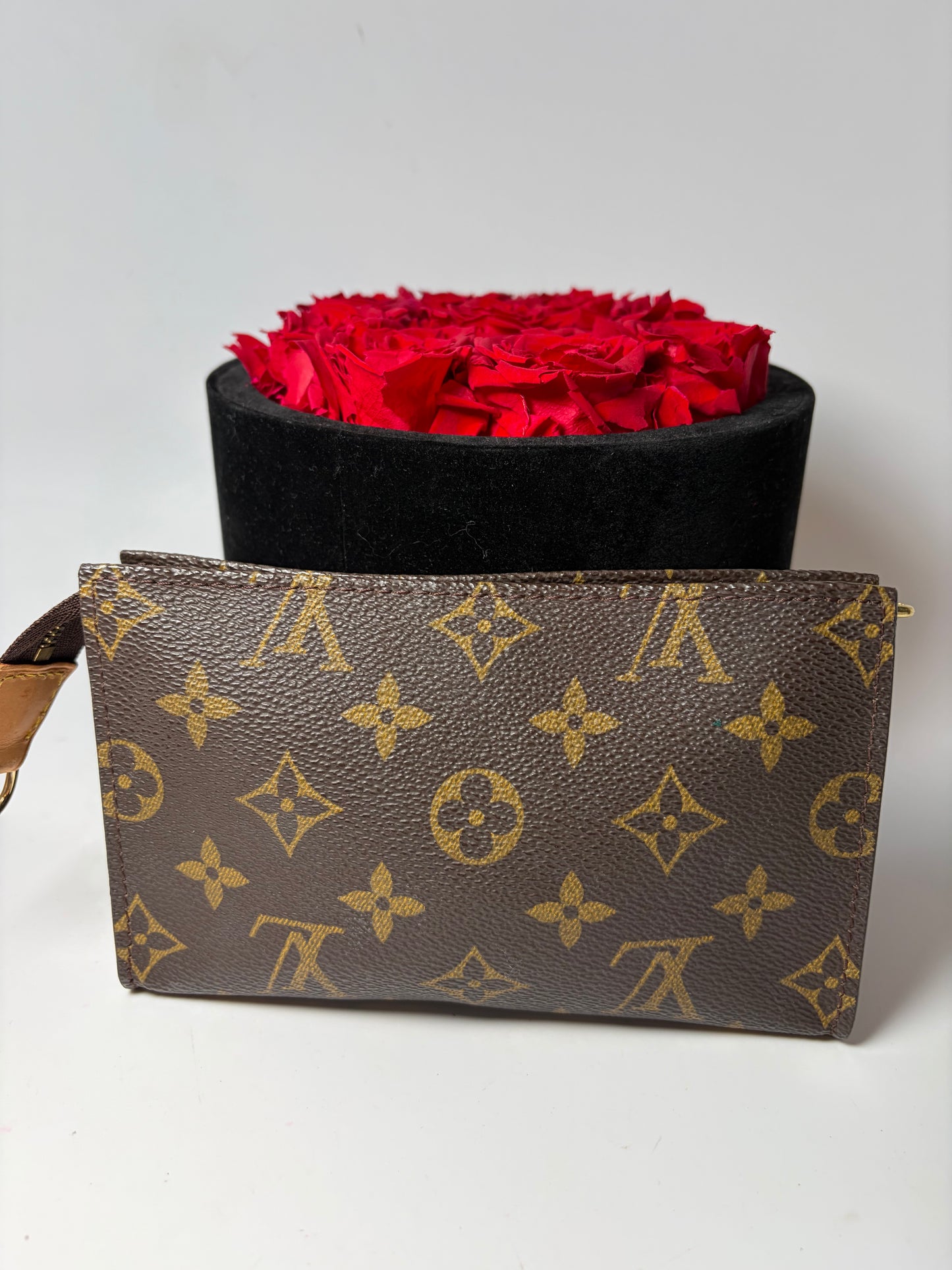Louis Vuitton Bucket PM Monogram Pouch/Toiletry Bag