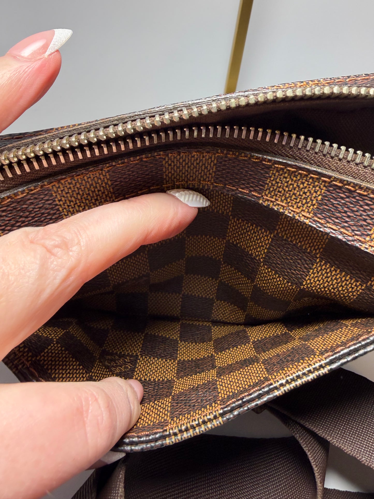 Louis Vuitton Damier Ebene Geronimo Belt Bag