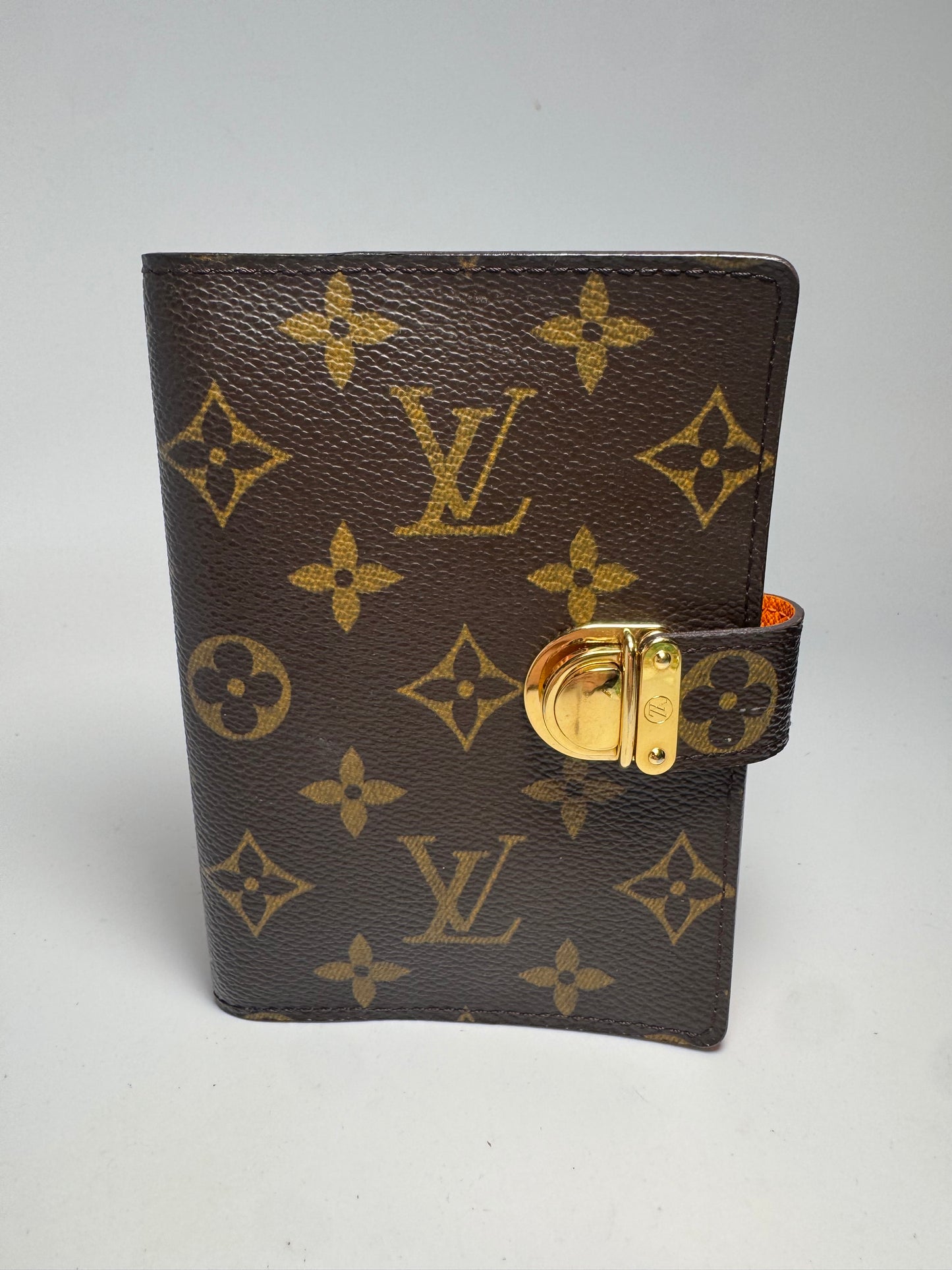 Louis Vuitton Koala Agenda/Planner PM Monogram w/Orange Interior