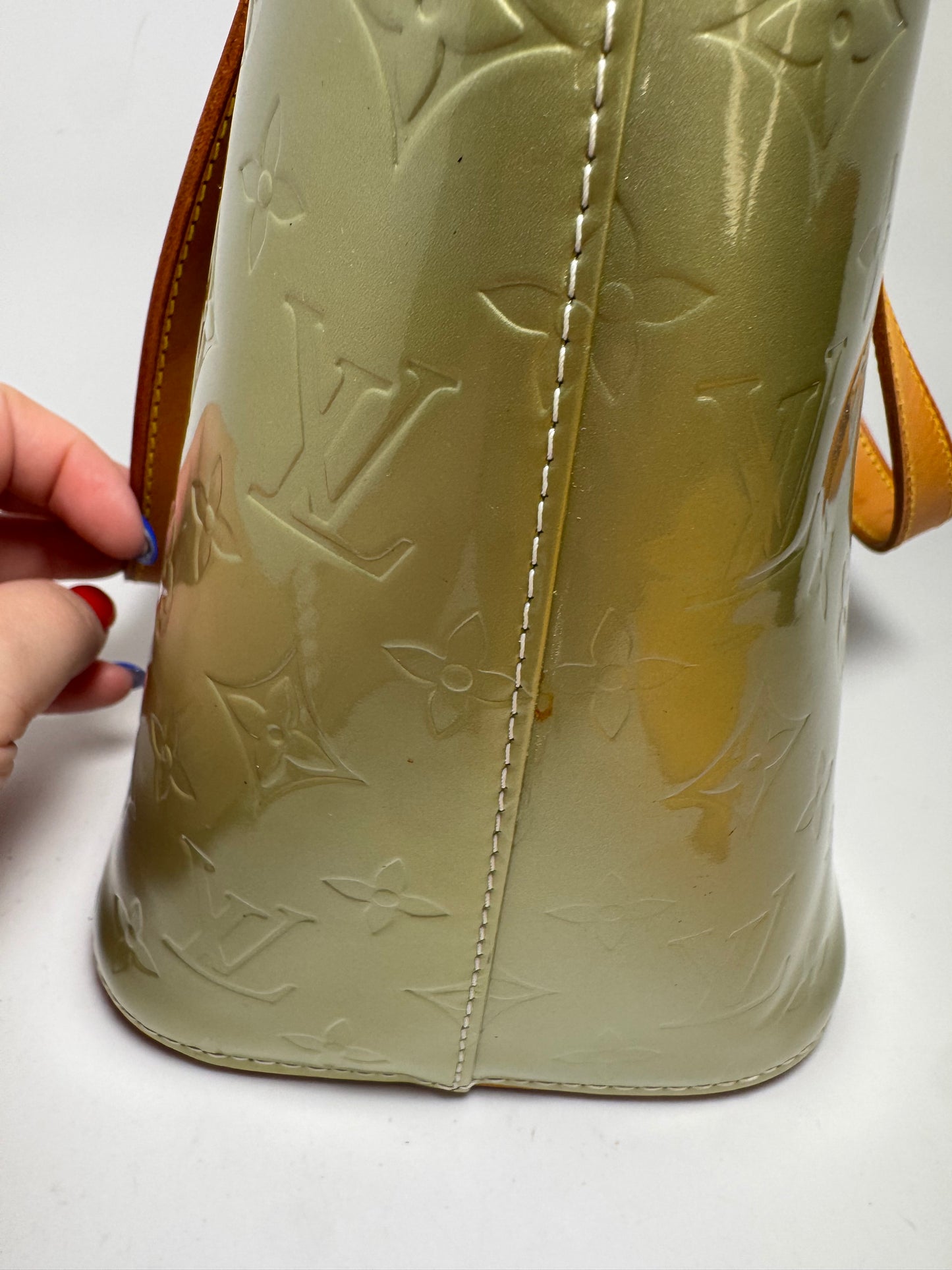 Louis Vuitton Houston Vernis Tote in Green