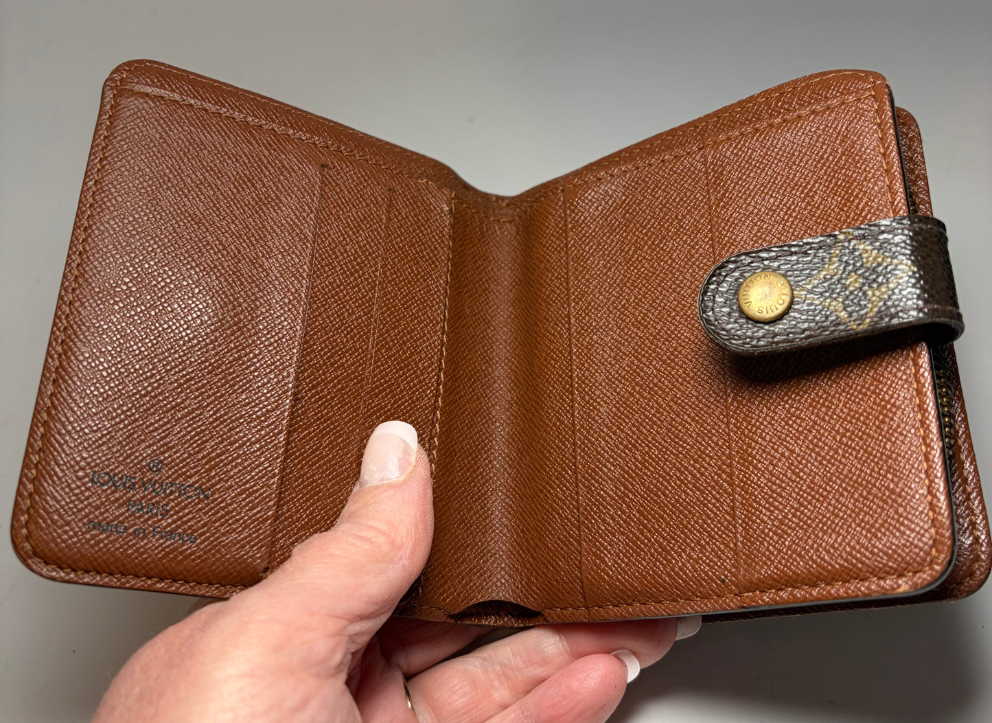 Louis Vuitton Compact Zippy Wallet Monogram