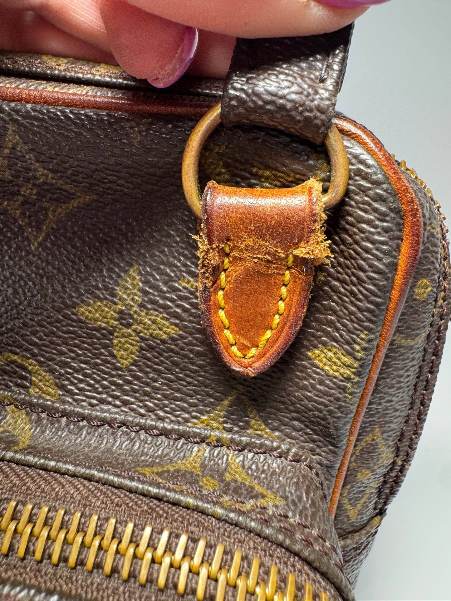 Louis Vuitton Mini Amazon Crossbody Made in France April of 1990