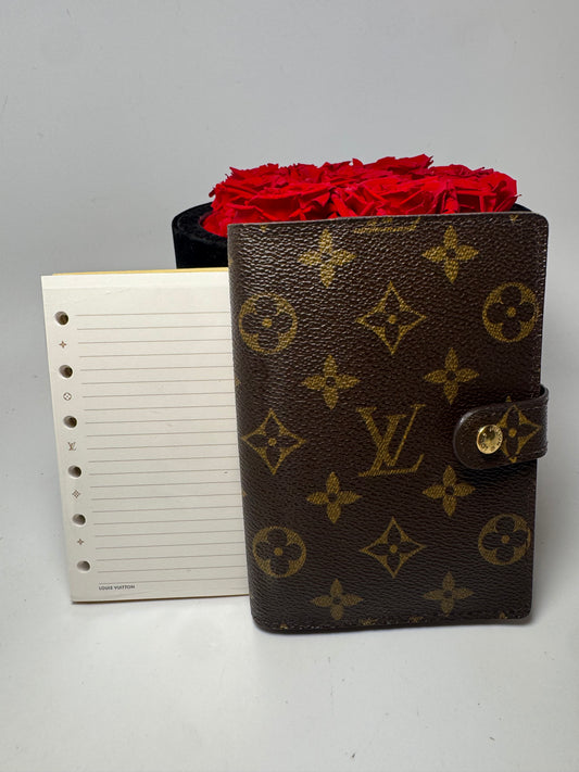 Louis Vuitton Agenda PM Monogram w/Brand New Inserts