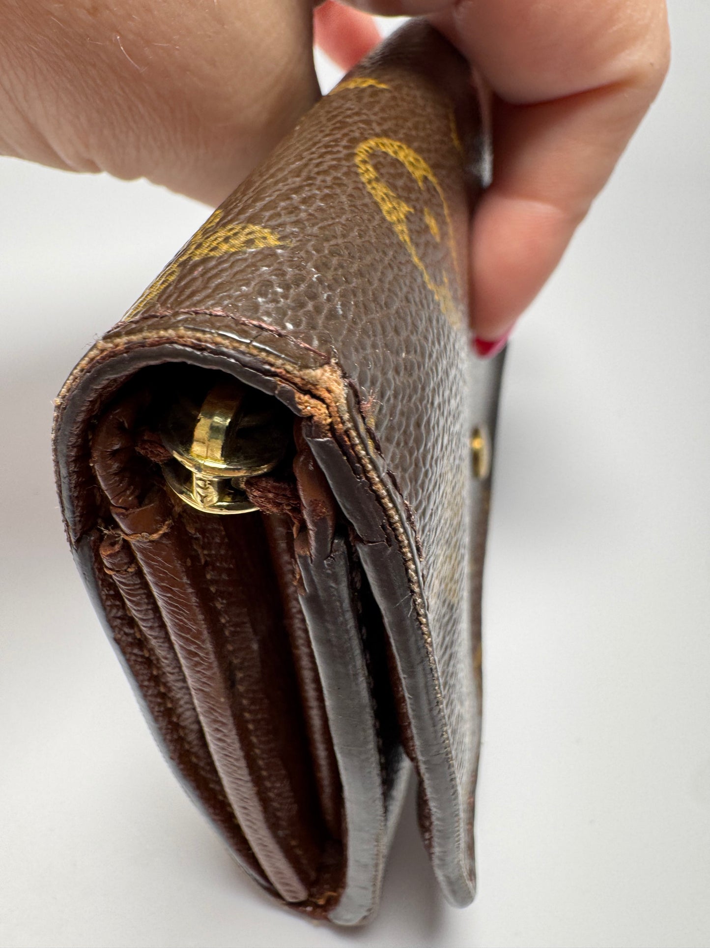 Louis Vuitton Porte Monnaie Billets stressor Monogram Snap Wallet-September 2004 France