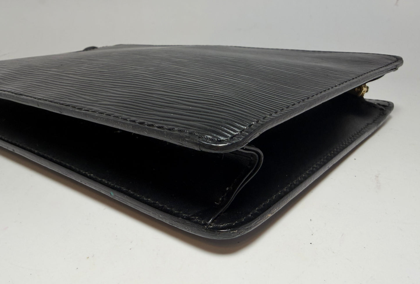 Louis Vuitton Pochette Homme Clutch Black Epi Leather