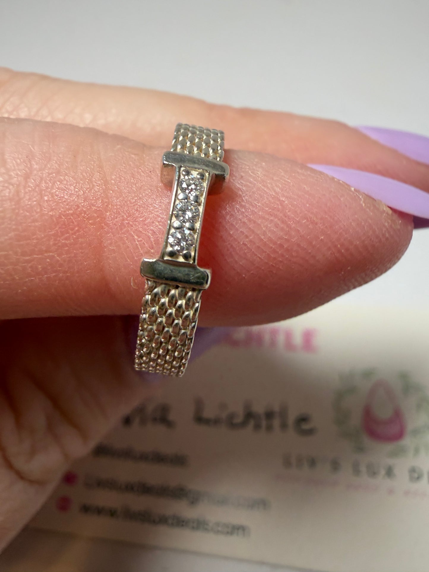 Tiffany & Co Somerset 3 Diamond Ring