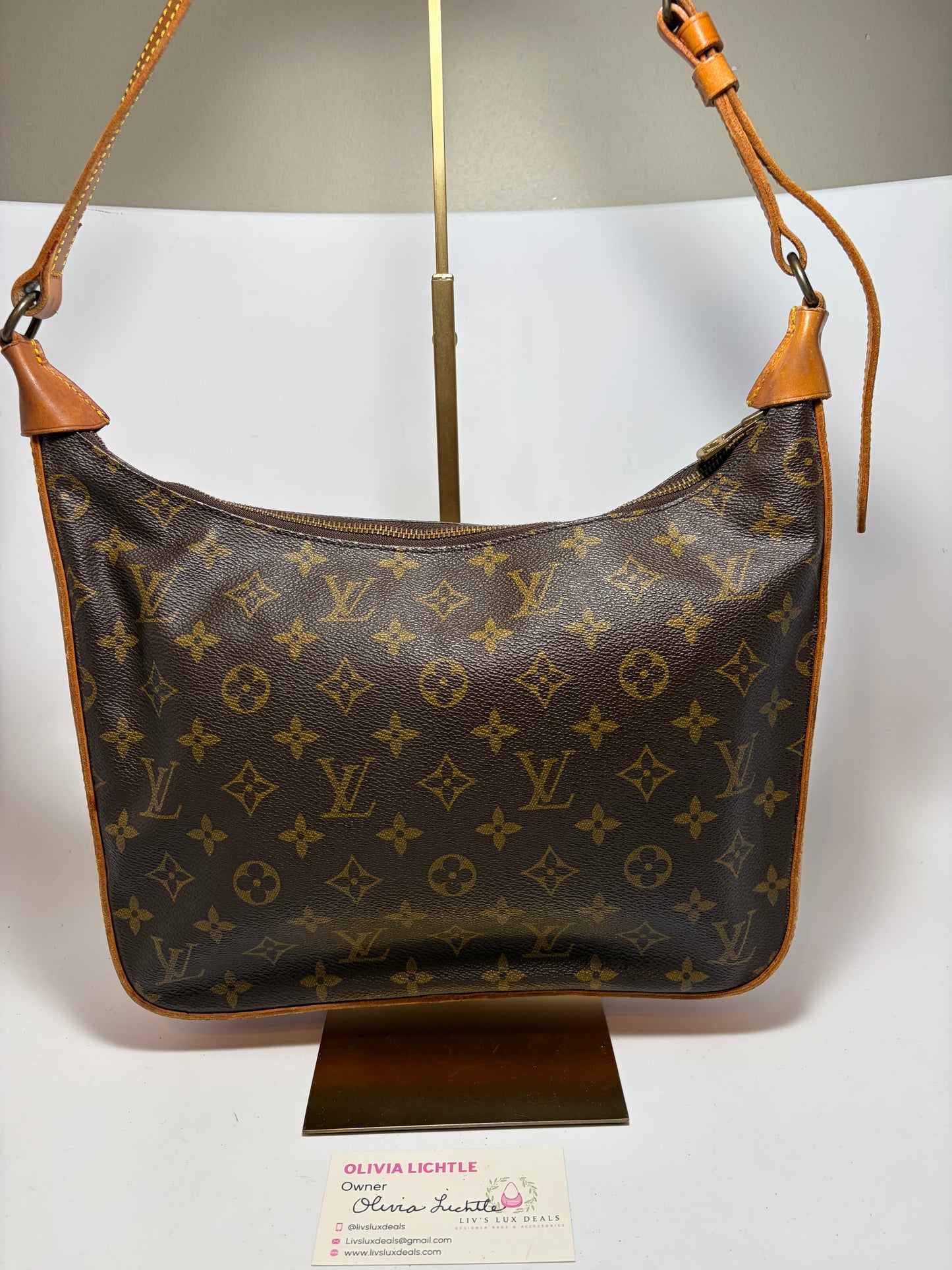 Louis Vuitton Vintage Boulogne 30 Monogram Shoulder Bag