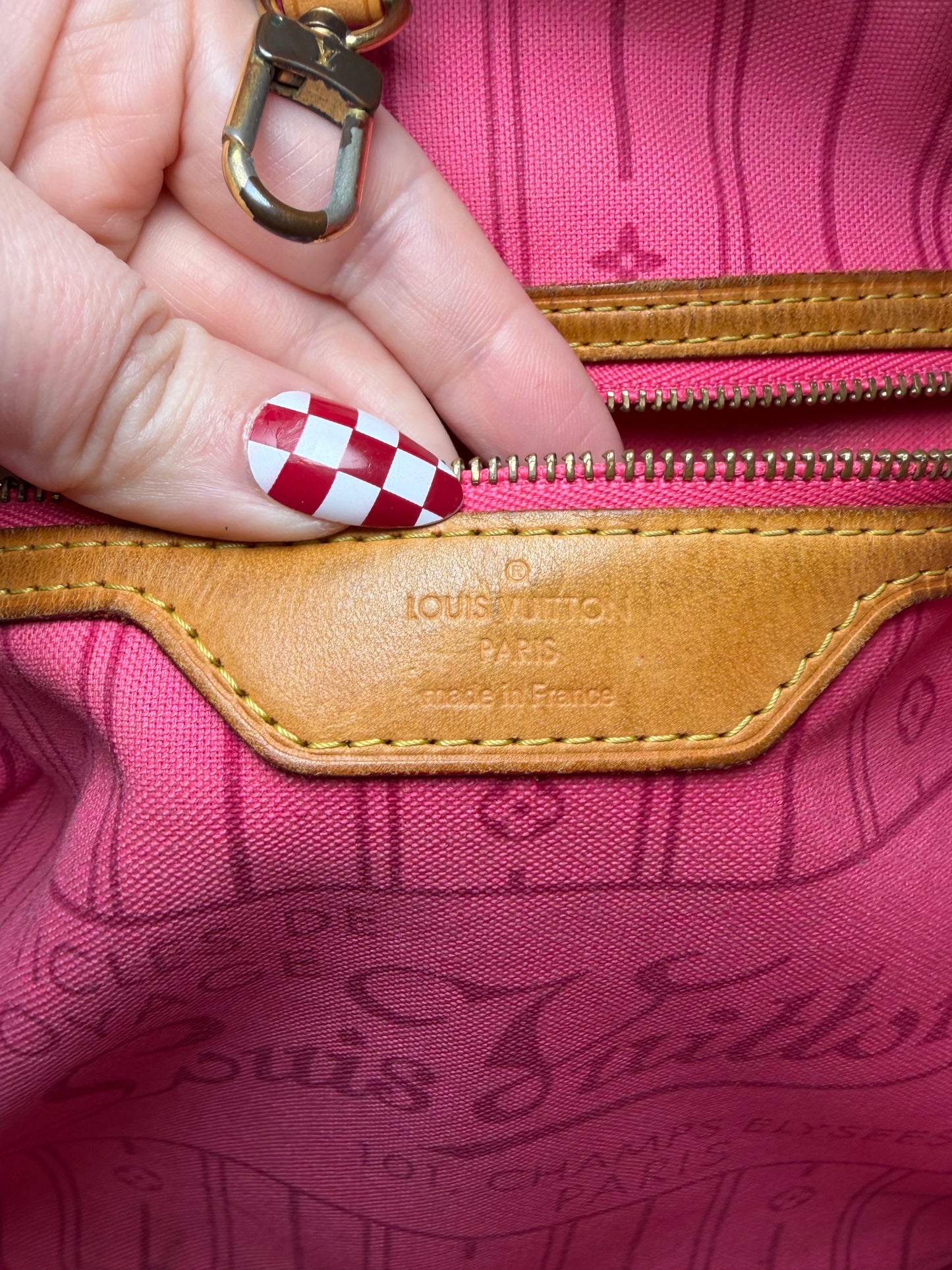 Louis Vuitton Neverfull MM Stephen Sprouse Roses Tote