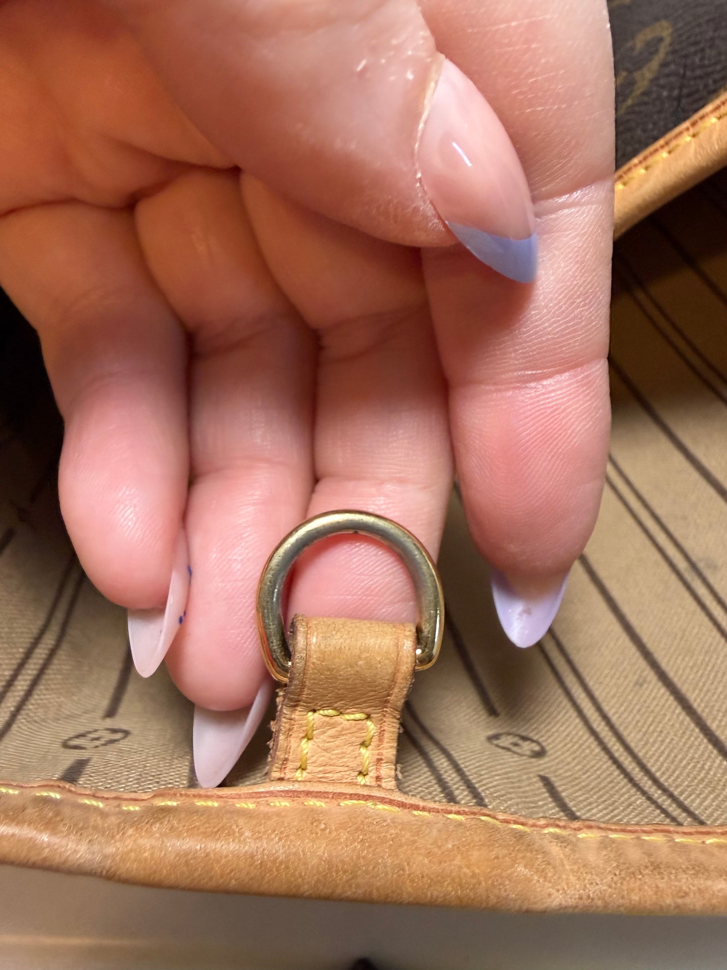 Louis Vuitton Delightful PM Monogram Shoulder Bag w/Certificate of Authenticity