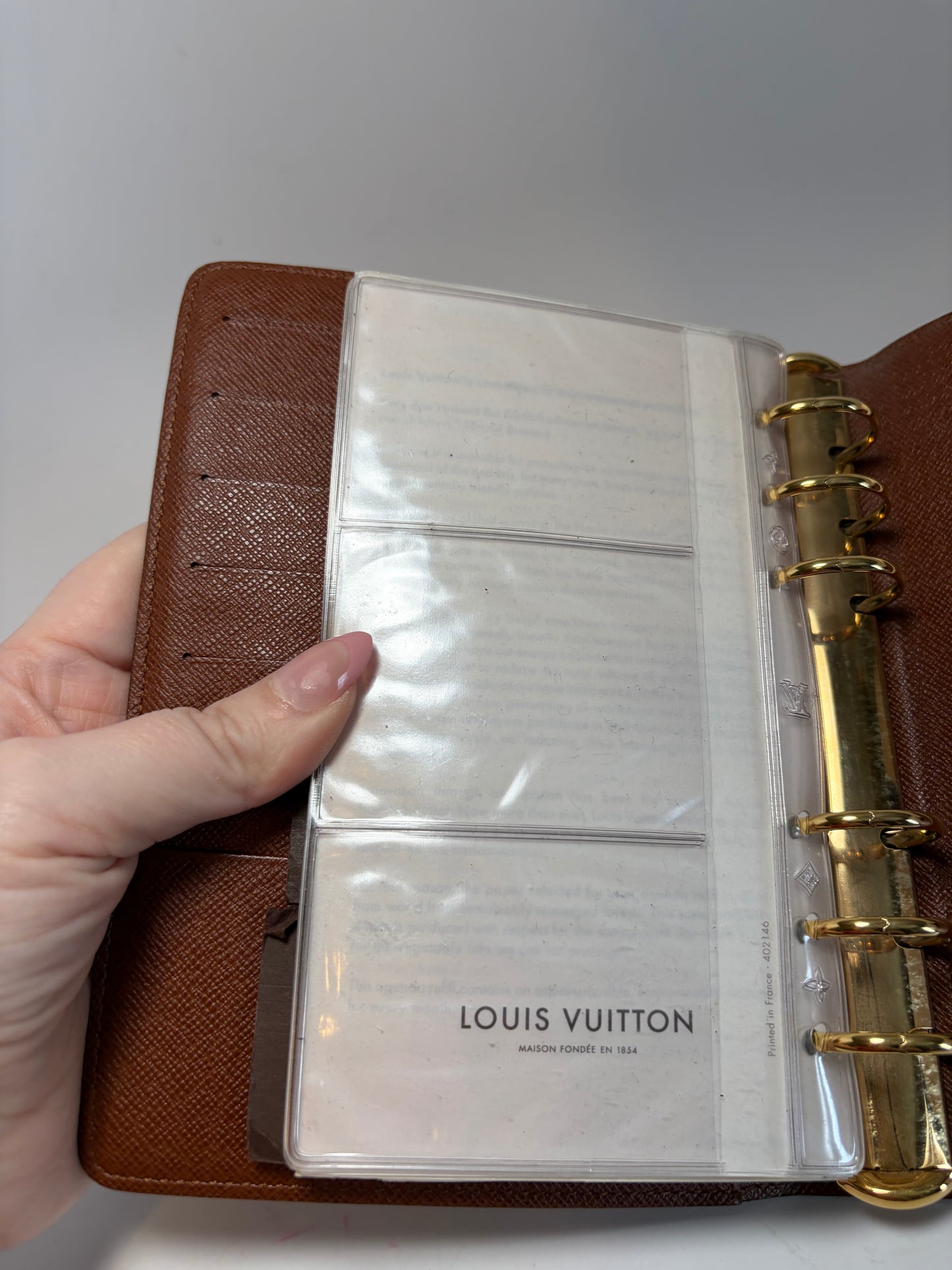 Louis Vuitton Medium Ring Agenda MM Monogram