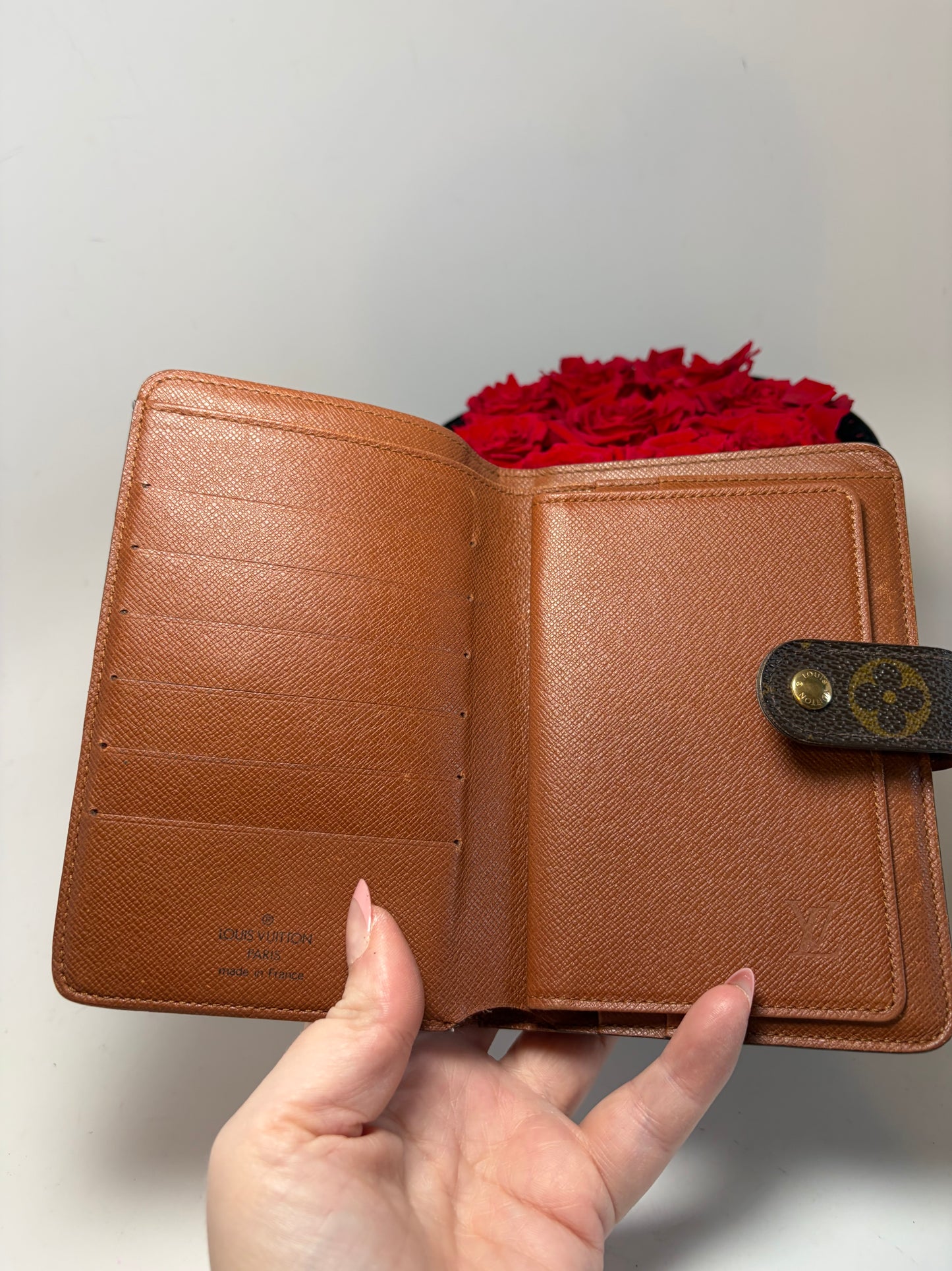 Louis Vuitton Porte Papier Passport Wallet Monogram