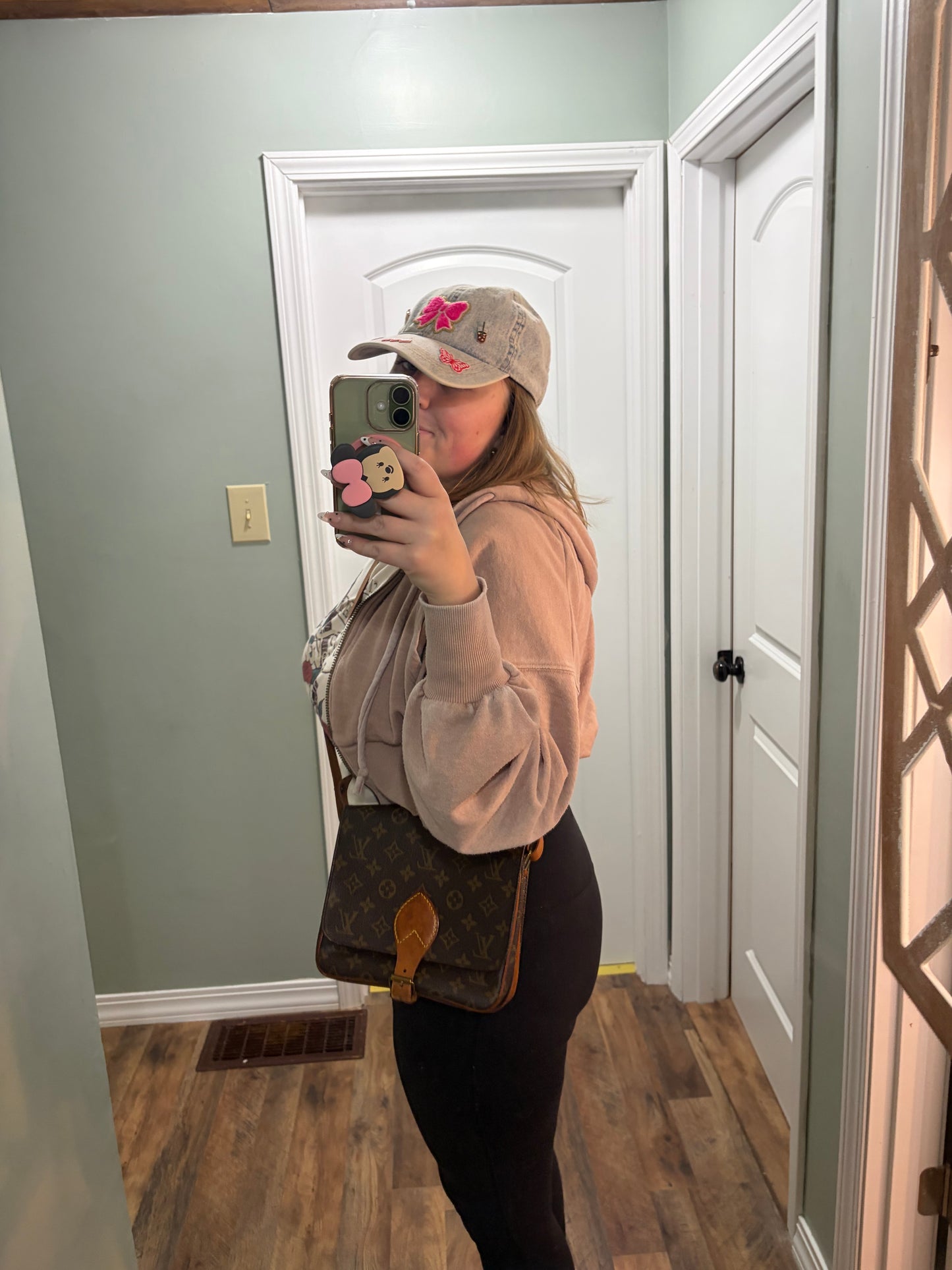 Louis Vuitton Cartouchière MM Monogram Crossbody & Shoulder Bag
