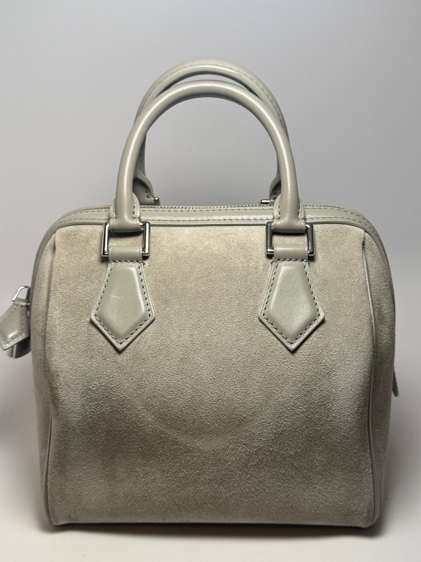 Louis Vuitton Illusion Speedy Cube Grey Suede Limited Edition