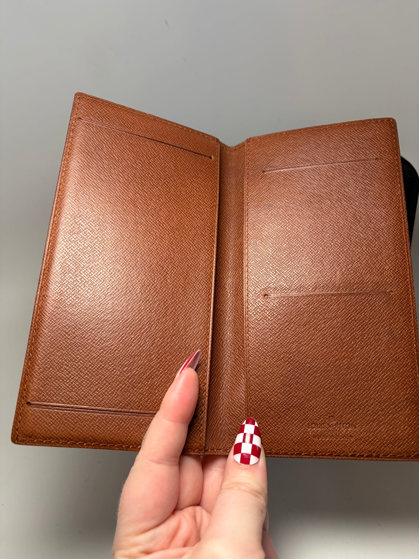 Louis Vuitton Monogram Checkbook Cover