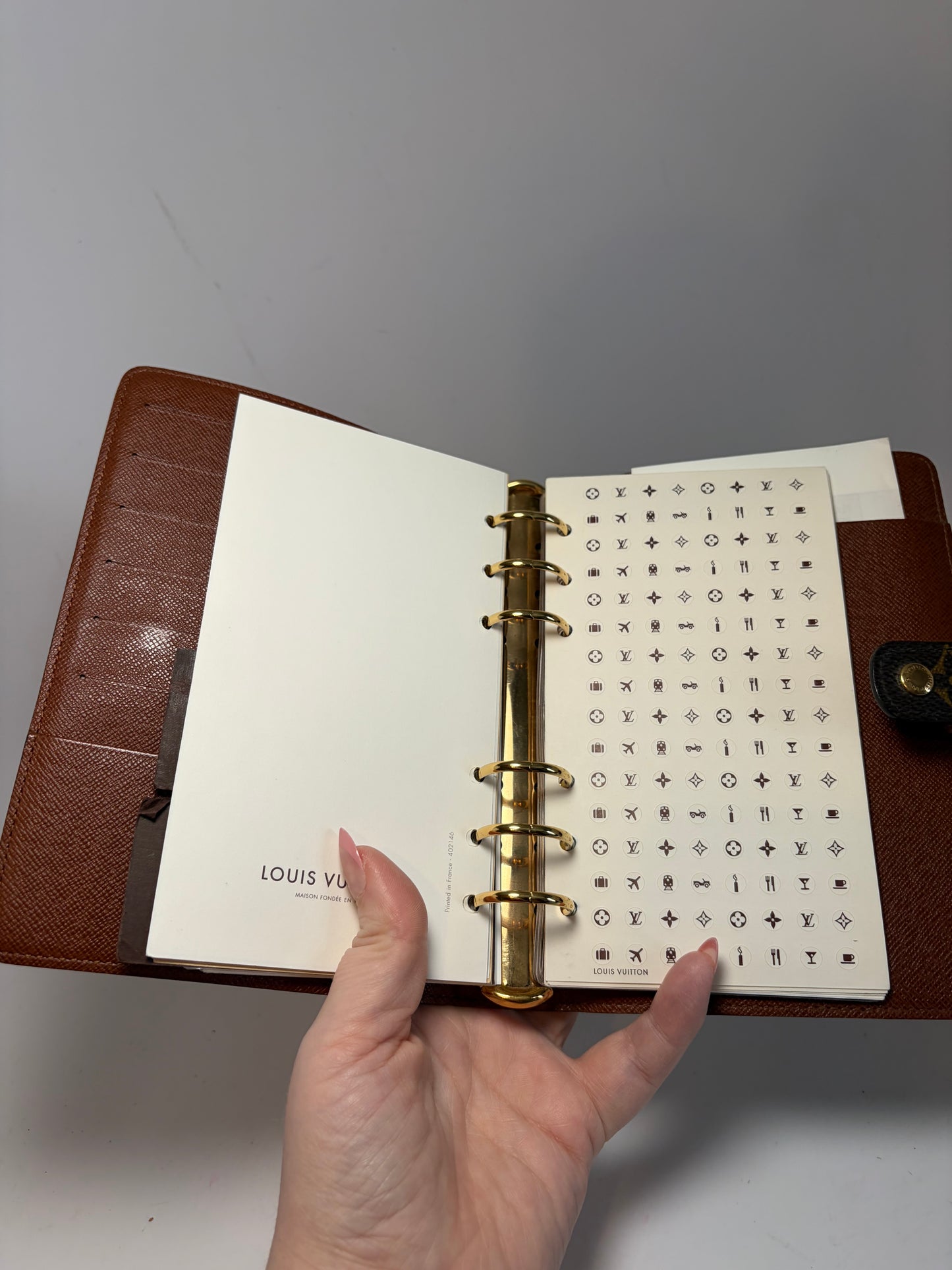 Louis Vuitton Medium Ring Agenda MM Monogram