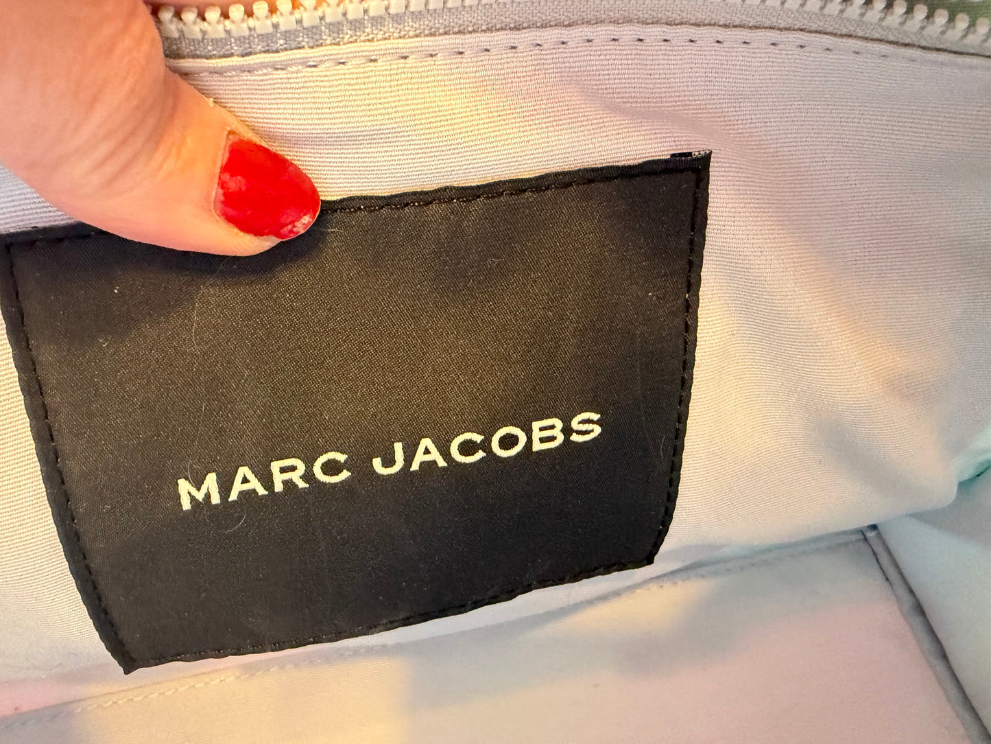 Marc Jacobs Airbrush Canvas Tote Medium Size