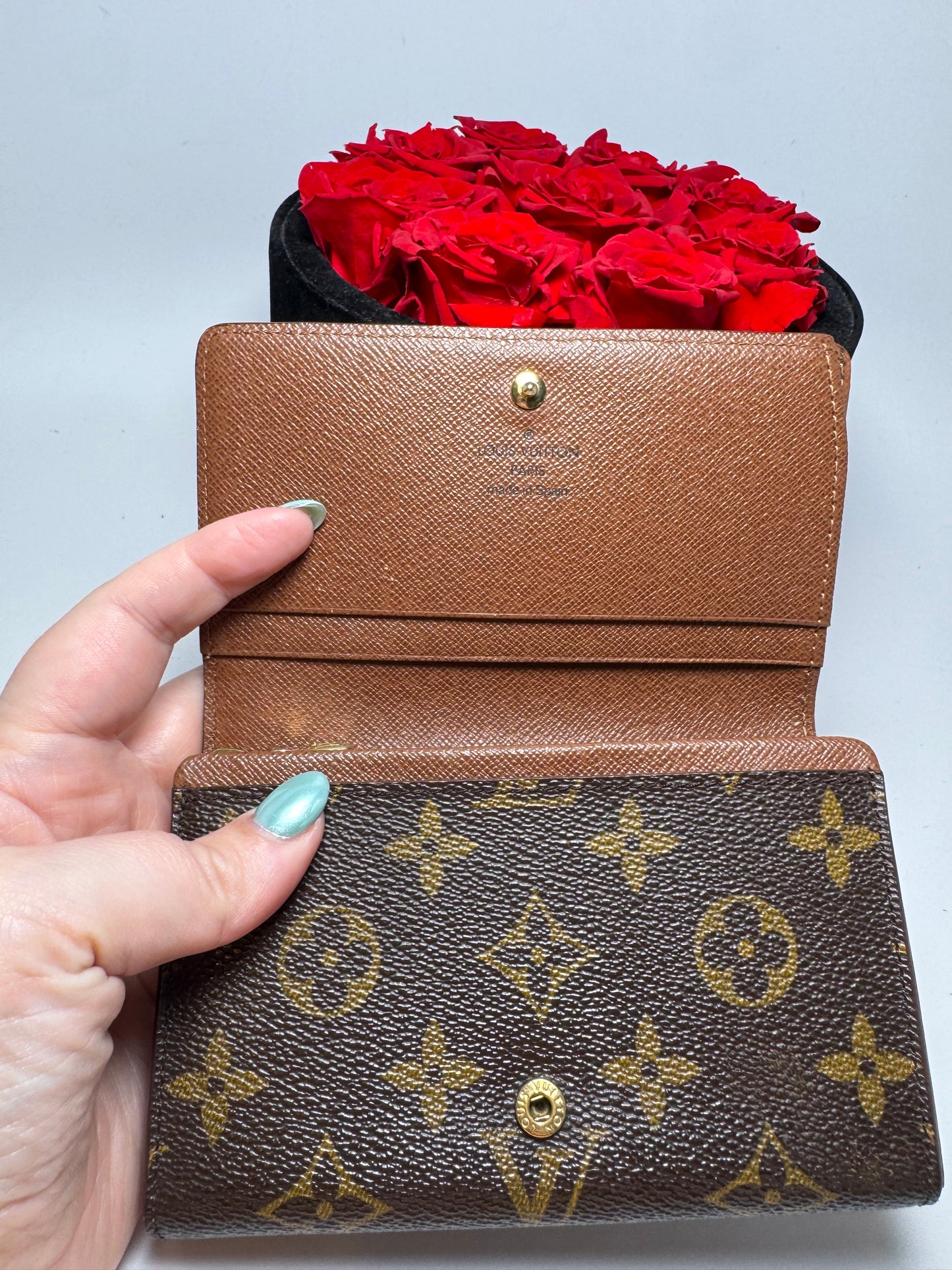 Louis Vuitton Porte Tressor Monogram Wallet