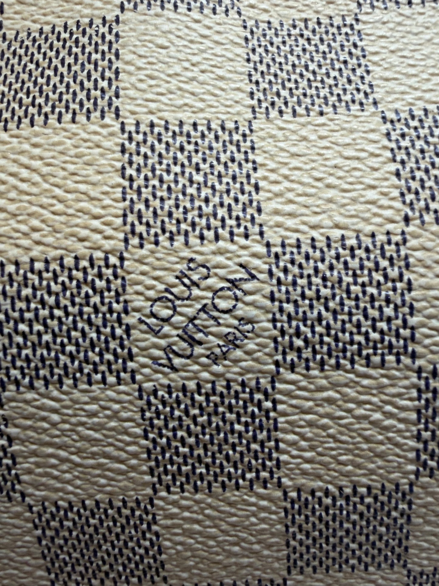 Louis Vuitton Delightful PM Damier Azur Shoulder Bag w/COA