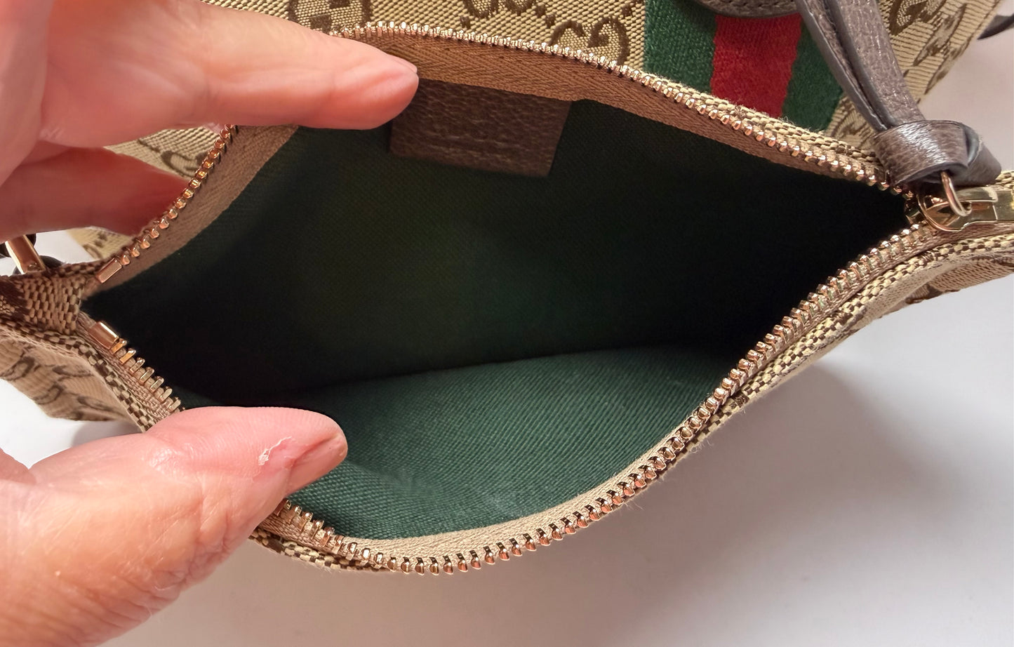 Gucci Giglio Small Canvas Tote/Crossbody LIKE NEW