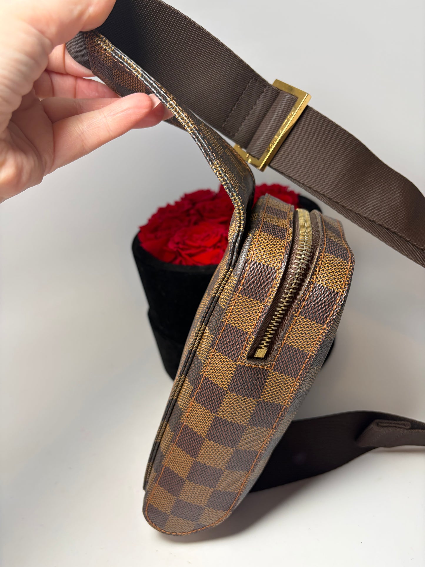 Louis Vuitton Damier Ebene Geronimo Belt Bag