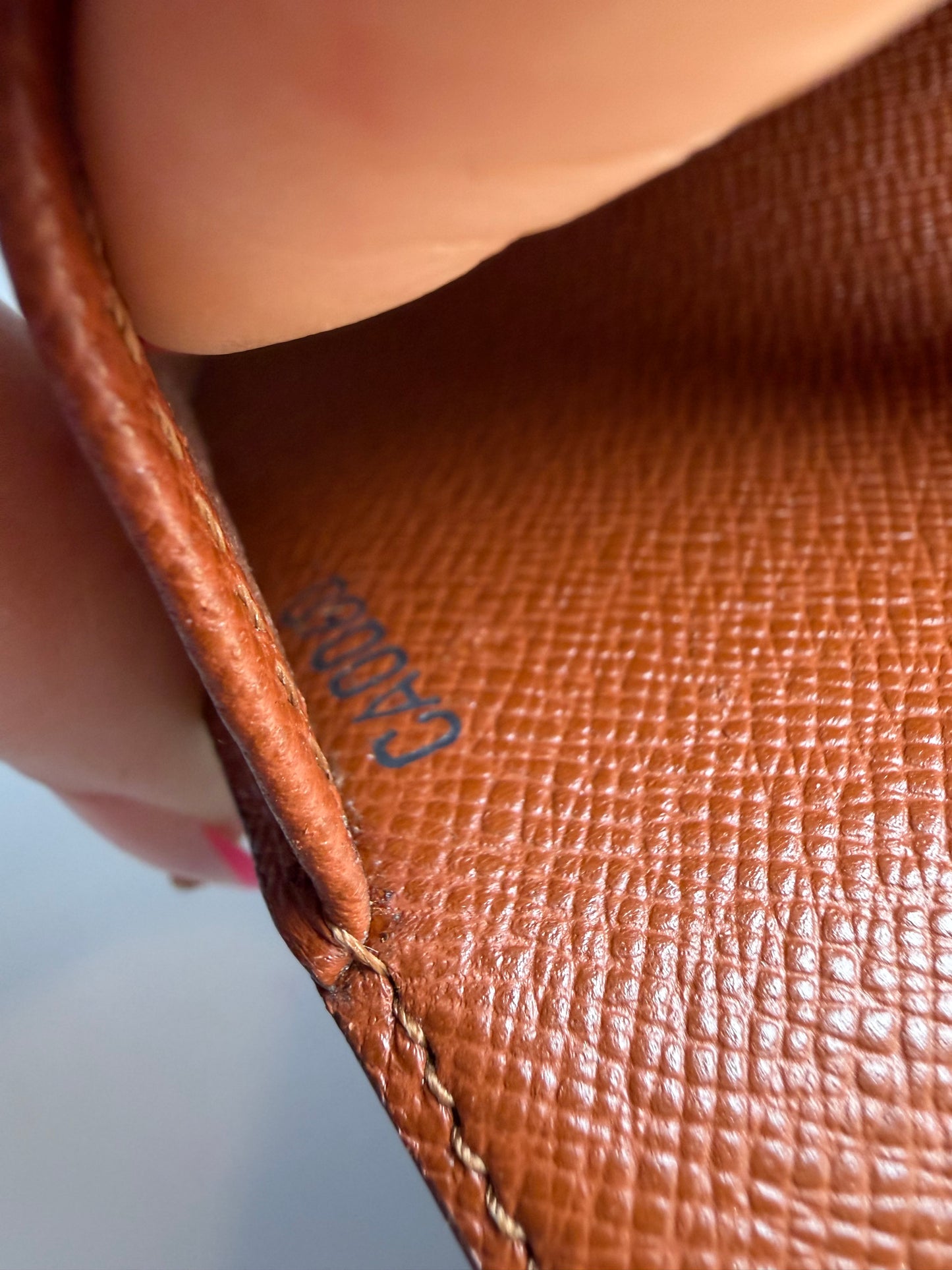 Louis Vuitton Agenda PM Monogram Planner/Passport Holder- made in 2000 in Spain