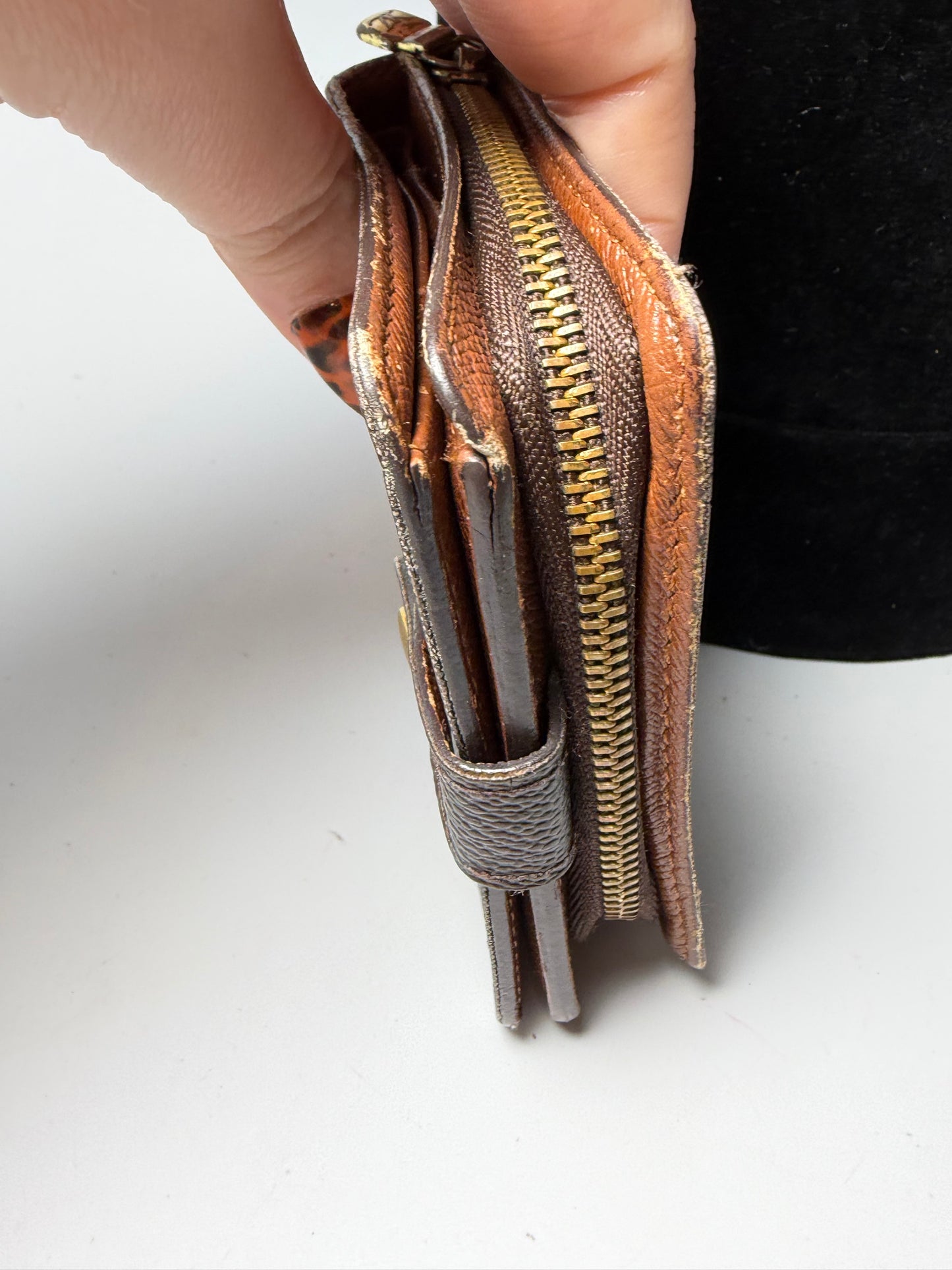 Louis Vuitton Monogram Zippy Compact Wallet