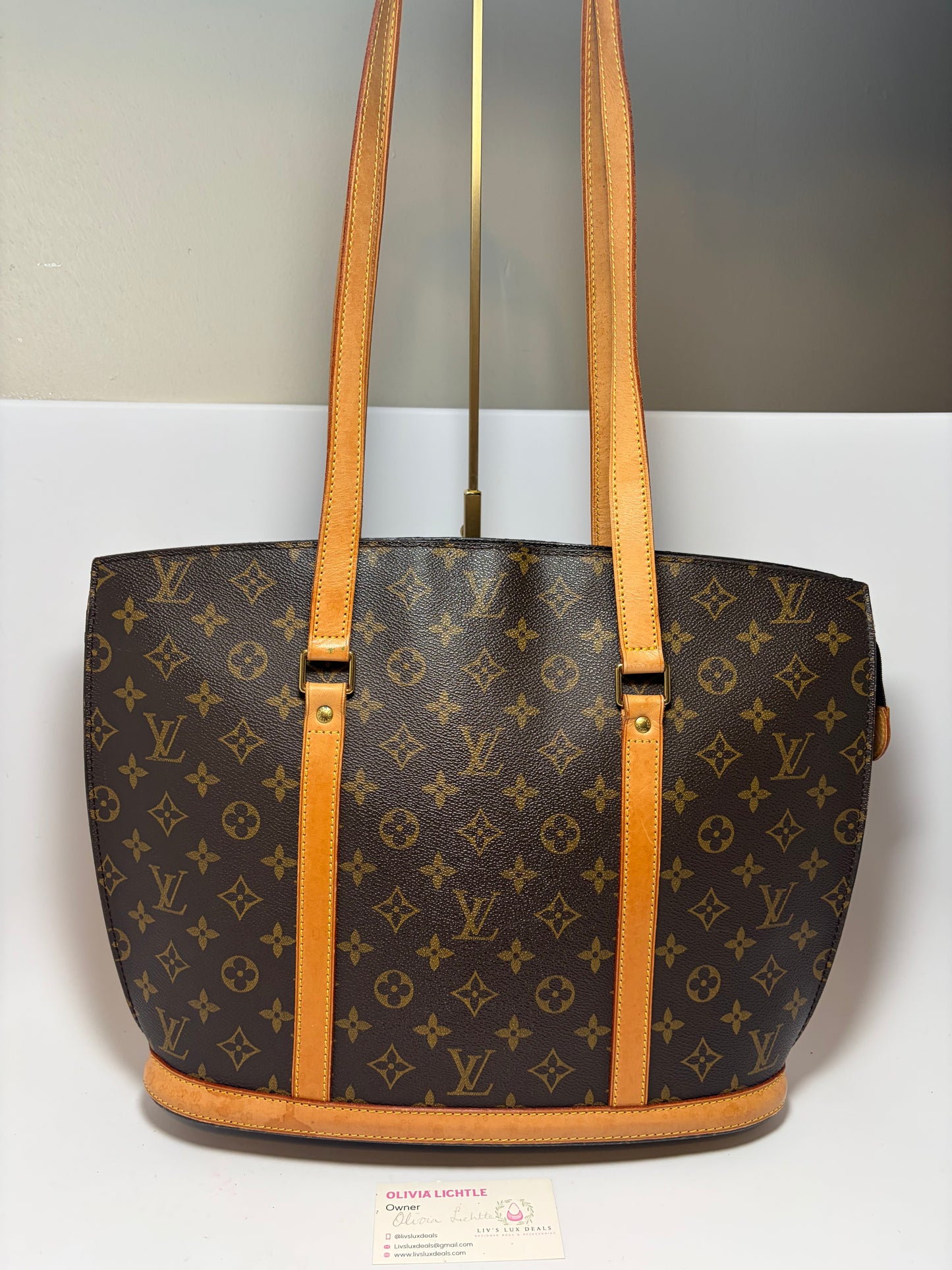 Louis Vuitton Babylone Tote Monogram