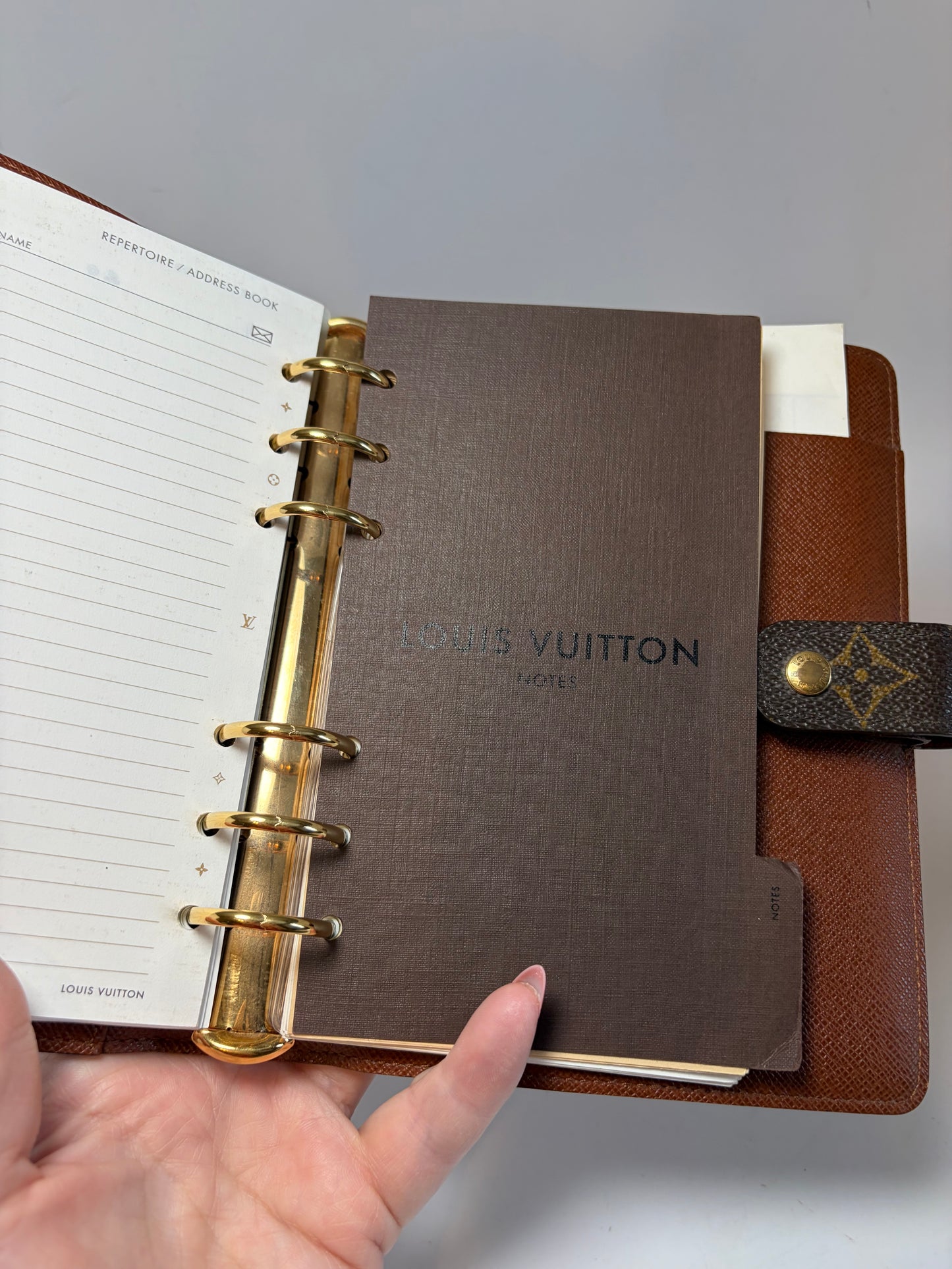Louis Vuitton Medium Ring Agenda MM Monogram