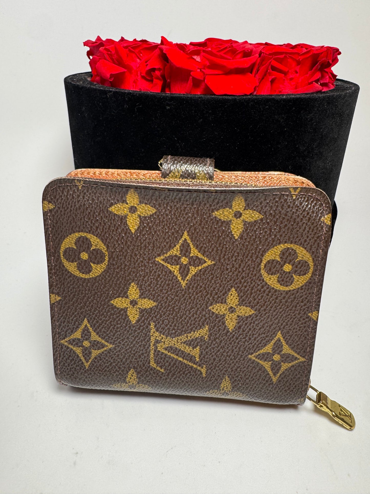 Louis Vuitton Monogram Compact Zippy Wallet Made in Spain, May 1998