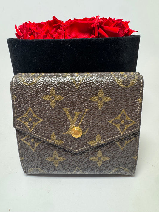 Louis Vuitton Monogram Compact Elise Wallet - Pre date Code