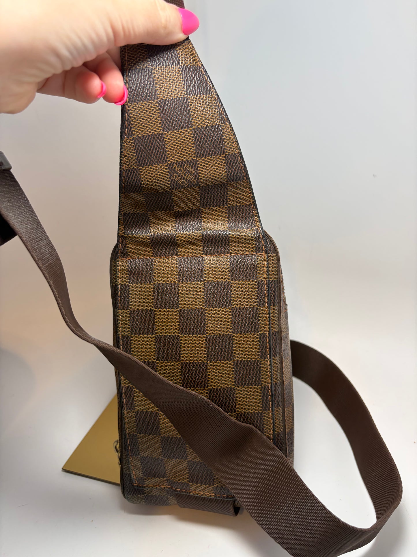 Louis Vuitton Damier Ebene Geronimo Bum Bag