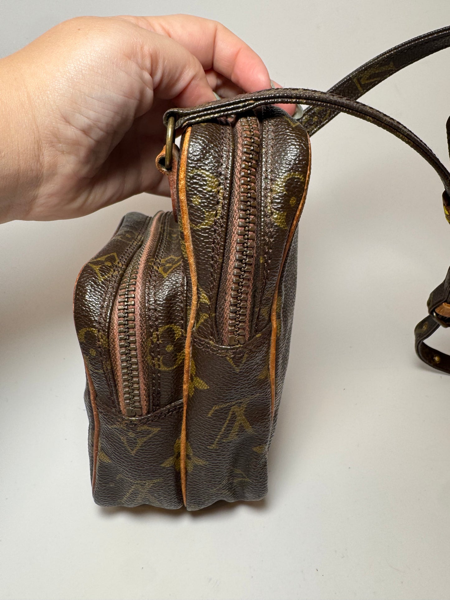 Louis Vuitton Mini Amazon Monogram Crossbody Bag – Vintage 1985, Made in France