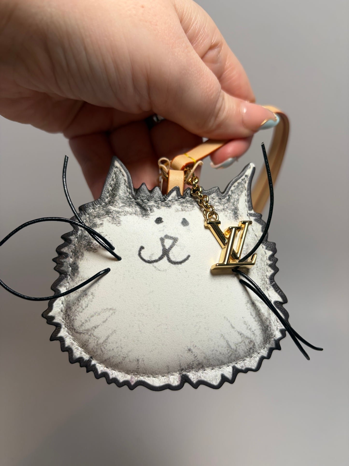 Louis Vuitton Cat Bag Charm Grace Coddington Collab NWT- Not Available Online