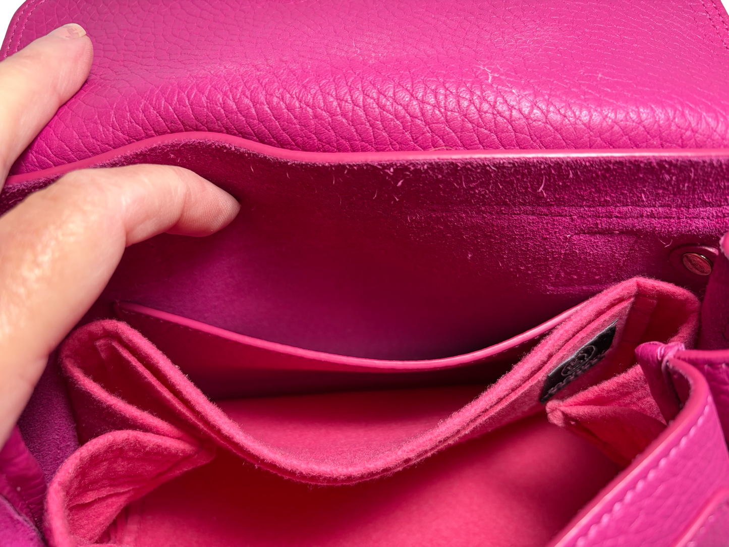 Mulberry Mini Alexa Hot Pink Leather