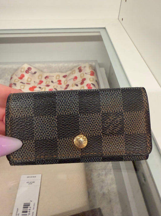Louis Vuitton Damier Ebene Key Holder