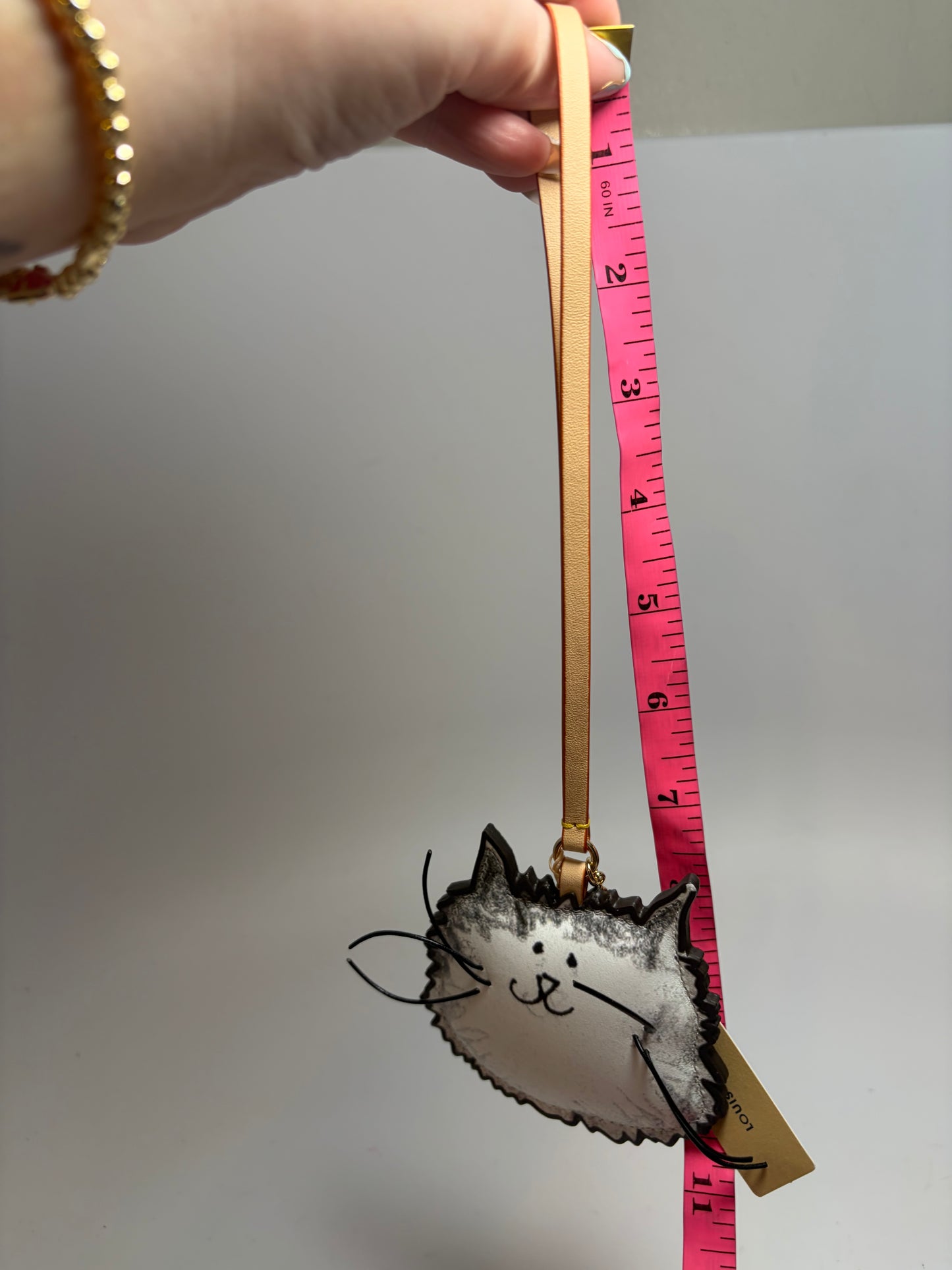 Louis Vuitton Cat Bag Charm Grace Coddington Collab NWT- Not Available Online