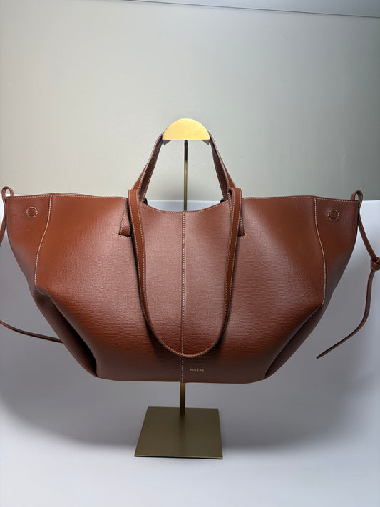 Polène Cyme in Textured Cognac